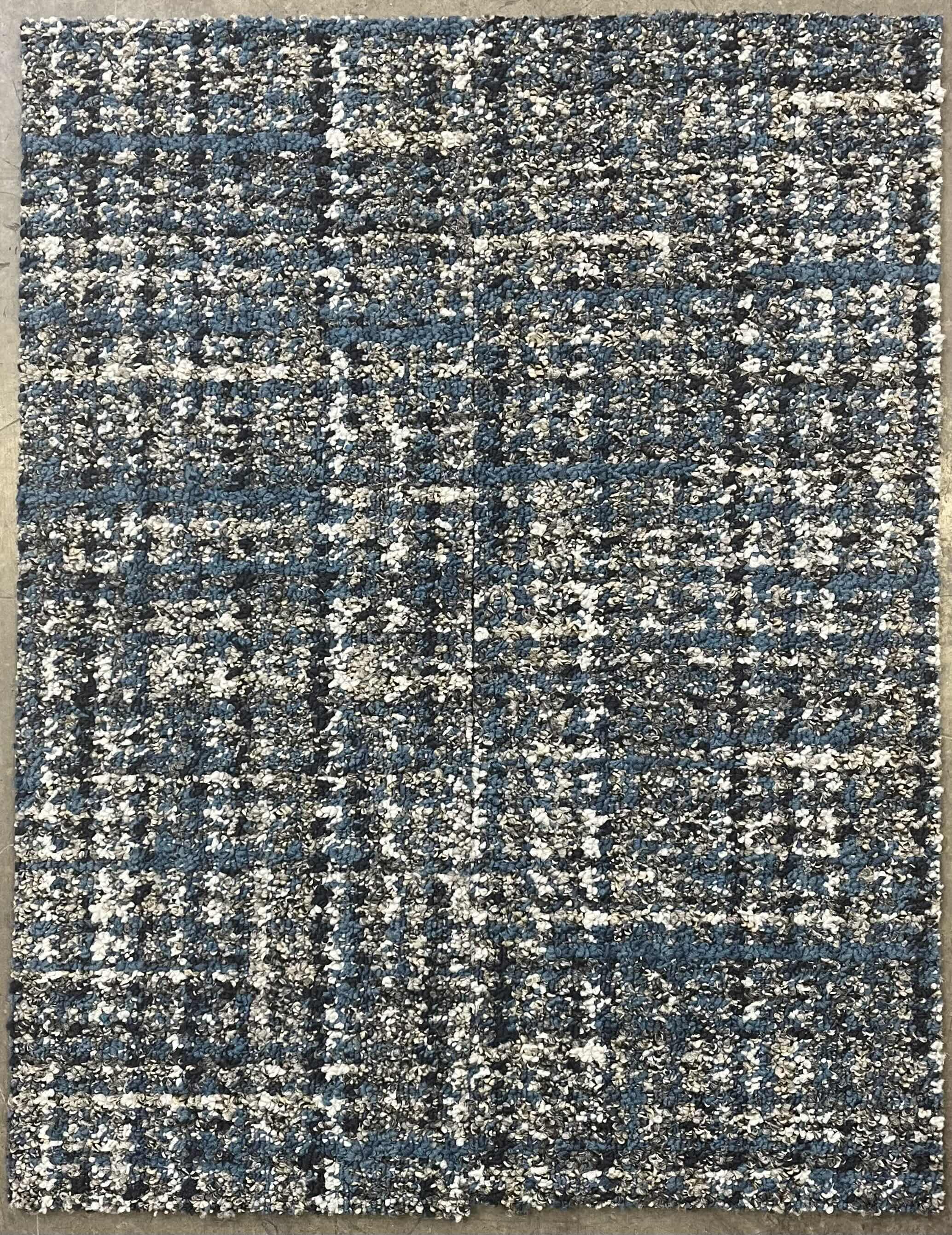 Photo 1 of INTERFACE CHARCOAL TWEED FINISH GLUE DOWN CARPET TILE 10” X 25.75” (53.82SQFT PER CASE/12CASES APPROX 645.84SQFT TOTAL) READ NOTES