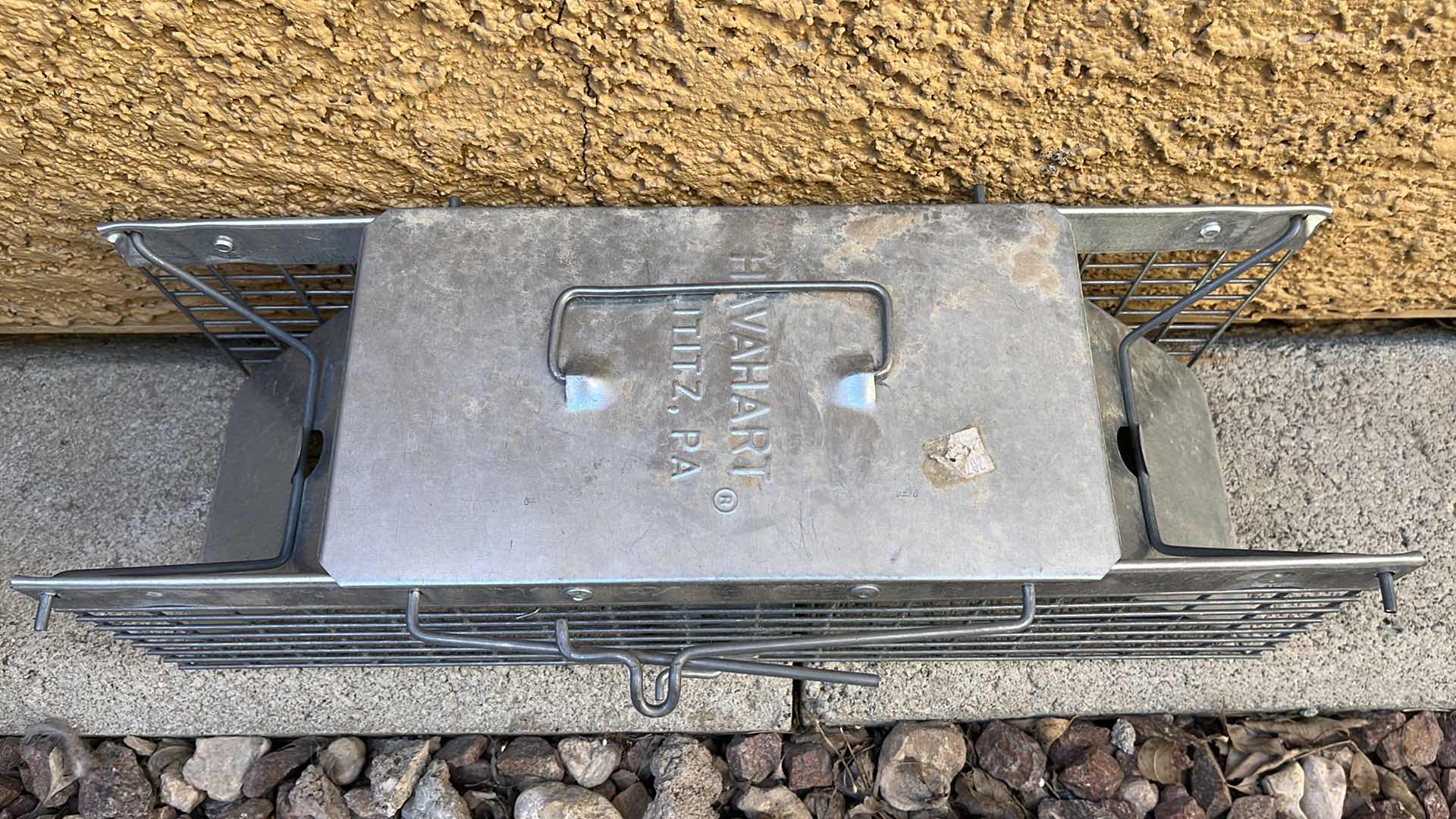Photo 1 of HAVAHART METAL HUMANE RODENT TRAP 17” X 5.5” H5”