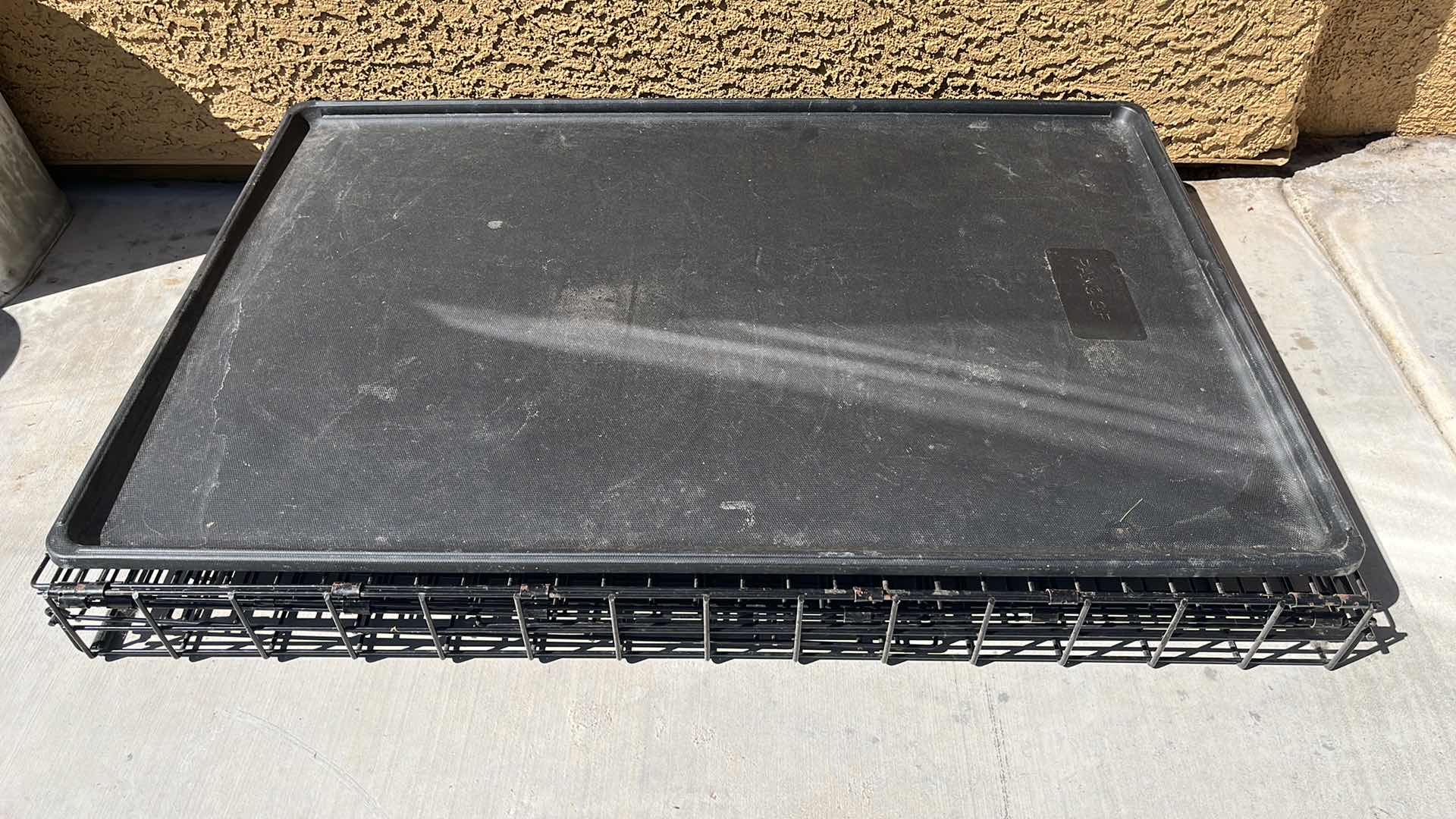 Photo 1 of MIDWEST ULTIMA PRO BLACK METAL FOLDING LG PET DOG KENNEL 47.75” X 28.75” H31.375”