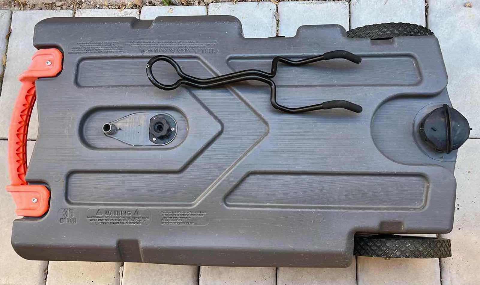 Photo 2 of RHINO 36GAL GRAY WATER DISPOSAL TANK W METAL HANDLE MODEL 136L