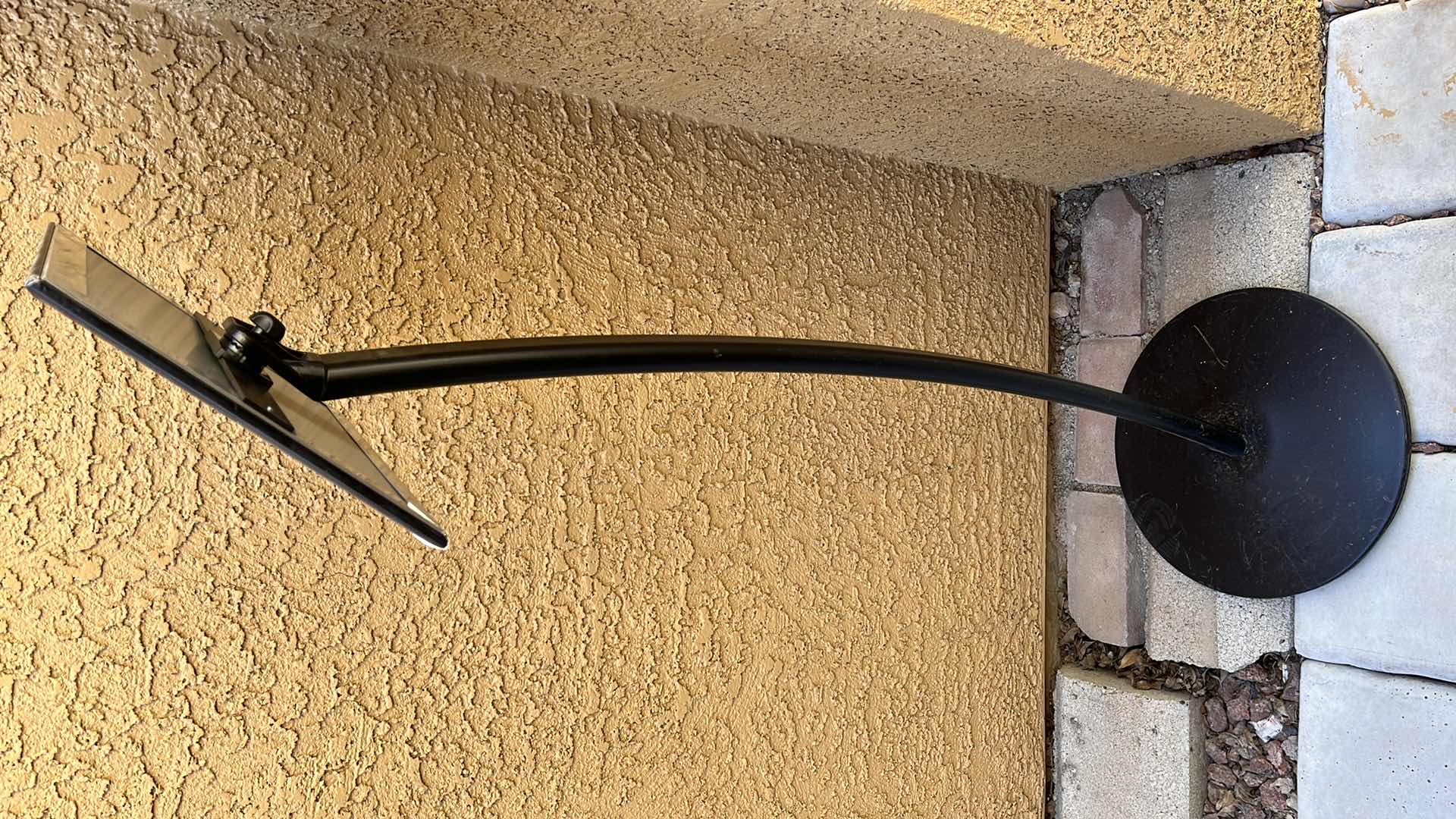 Photo 1 of FRAMED SIGN DISPLAY BLACK COATED STAND 14” X 46.5” (FRAME SIZE 12.25” X 9.75”)