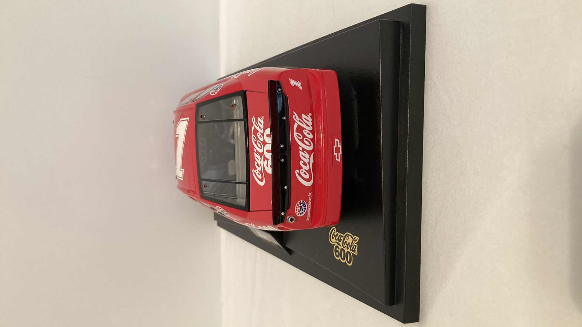 Photo 1 of COCA-COLA 600 MONTE CARLO 1997 DIE CAST REPLICA CAR REVELL COLLECTION W COA