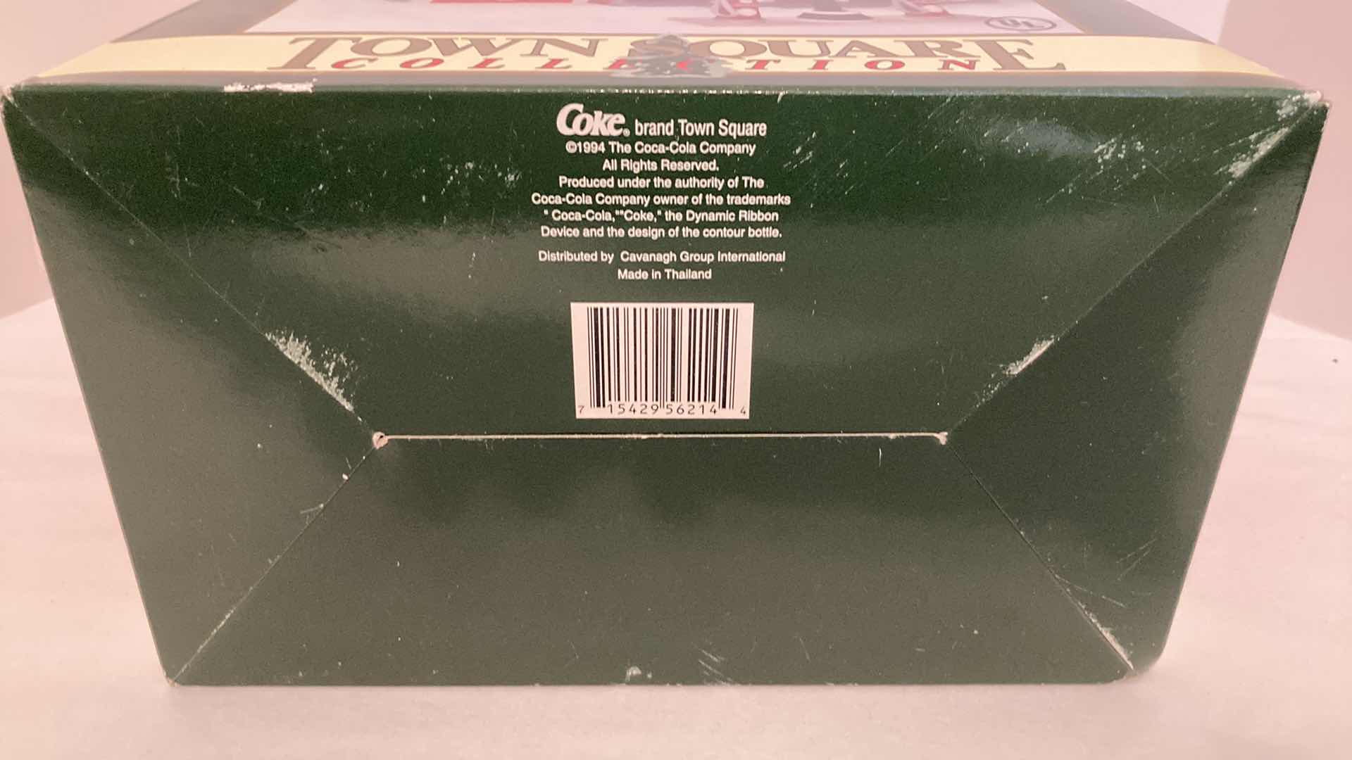 Photo 1 of COCA-COLA FLYING A SERVICE STATION TOWN SQUARE COLLECTION PORCELAIN DECORATION