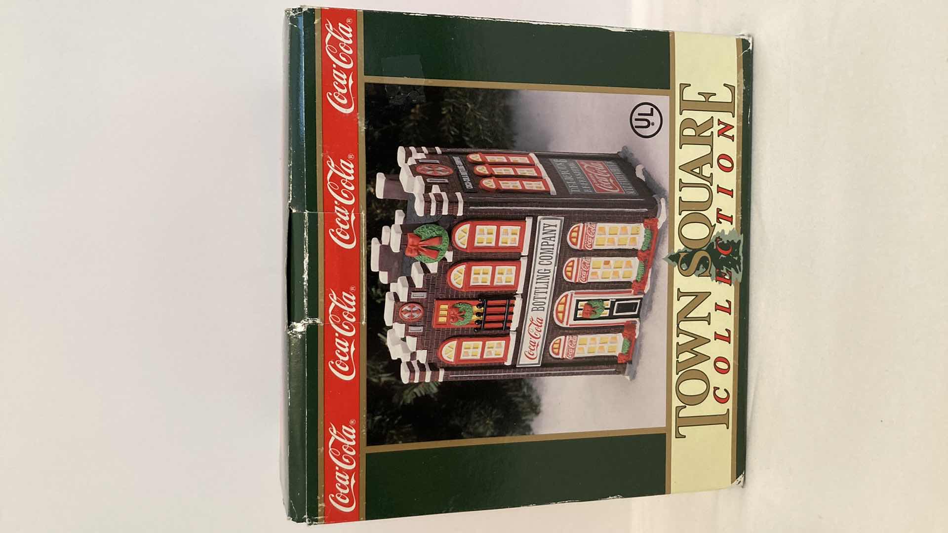 Photo 1 of COCA-COLA BOTTLING COMPANY TOWN SQUARE COLLECTION PORCELAIN DECORATION