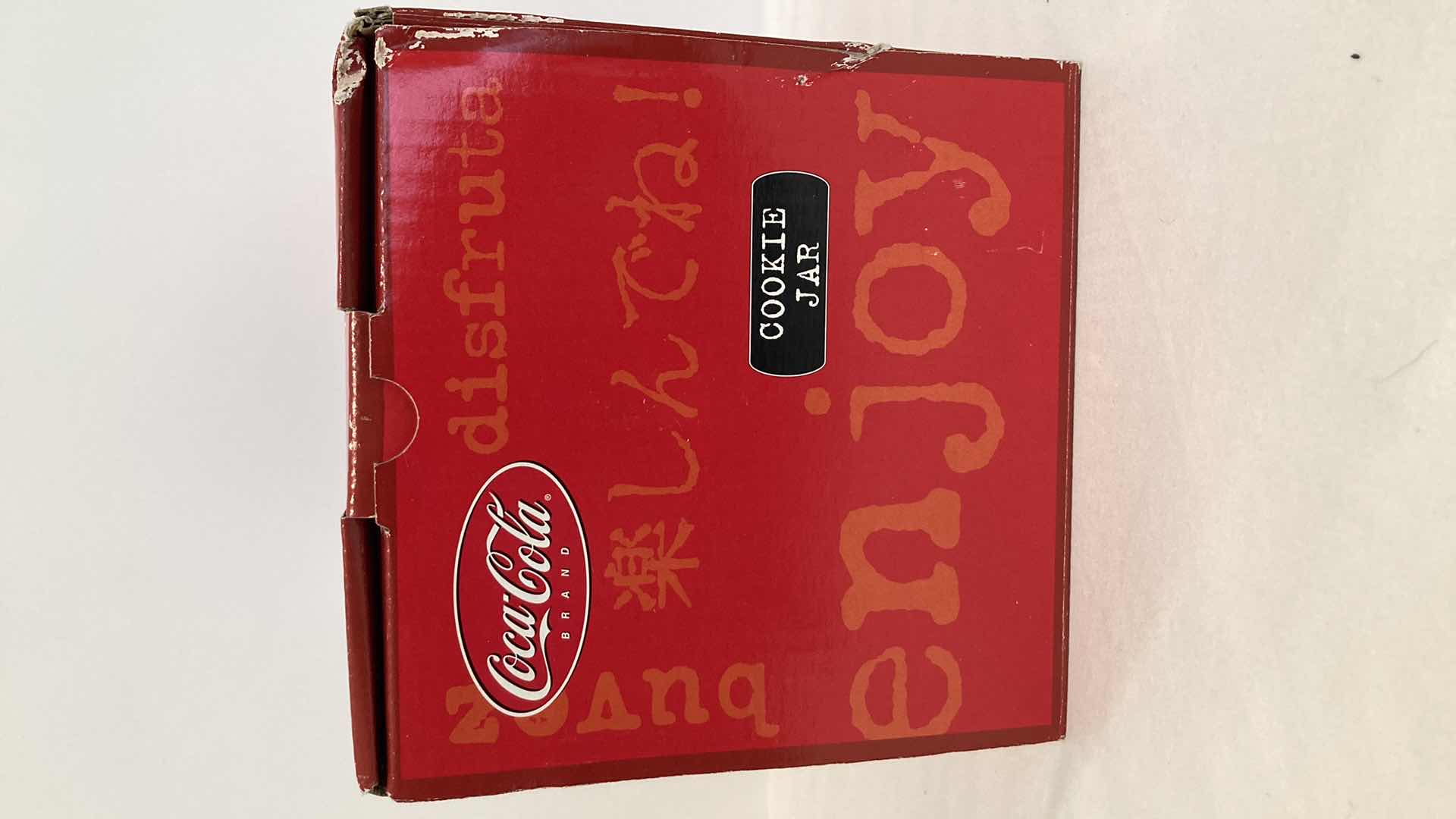 Photo 1 of COCA-COLA CAN COOKIE JAR H10.25”
