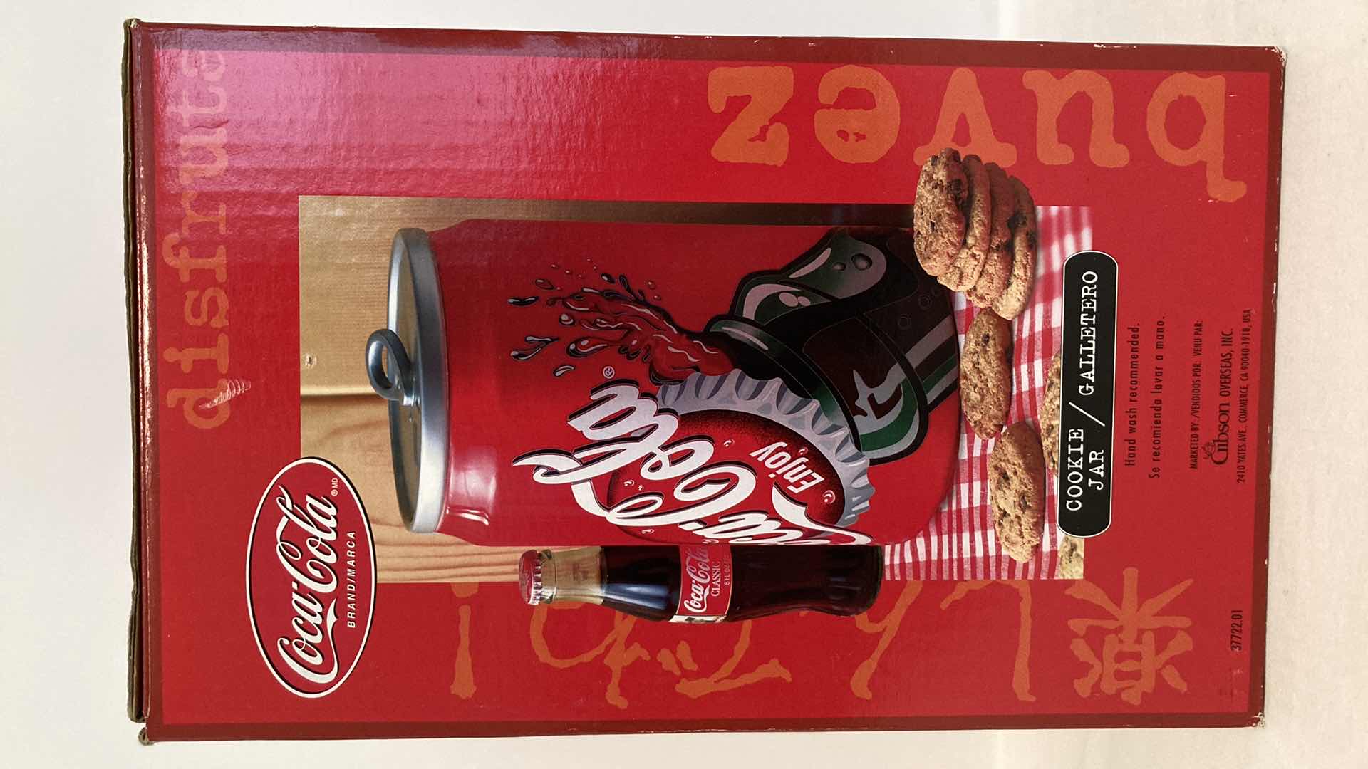Photo 1 of COCA-COLA CAN COOKIE JAR H10.25”