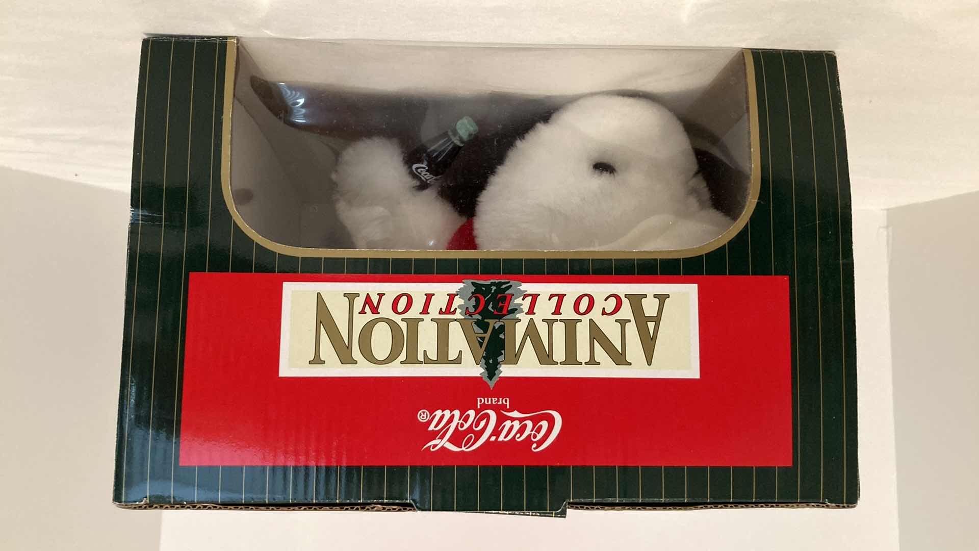 Photo 1 of COCA-COLA POLAR BEAR PLUSH ANIMATION COLLECTION