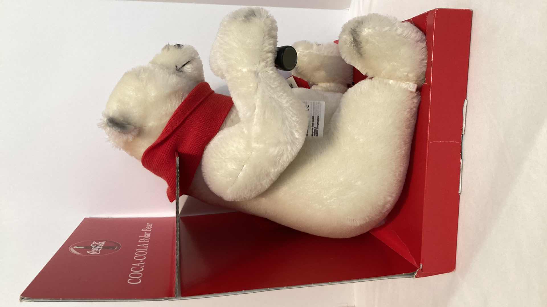 Photo 4 of COCA-COLA POLAR BEAR W STEIFF BUTTON NO.02109