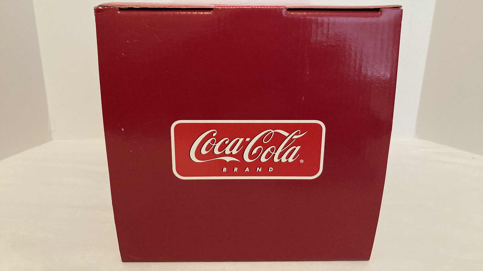 Photo 6 of COCA-COLA ANNIVERSARY GLASS DOME PORCELAIN DIAL CLOCK