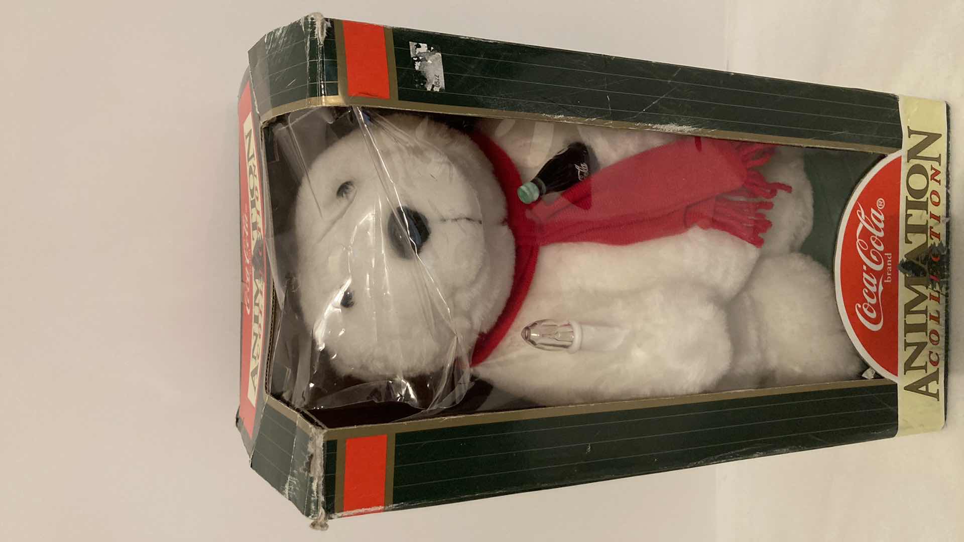 Photo 1 of COCA-COLA POLAR BEAR PLUSH ANIMATION