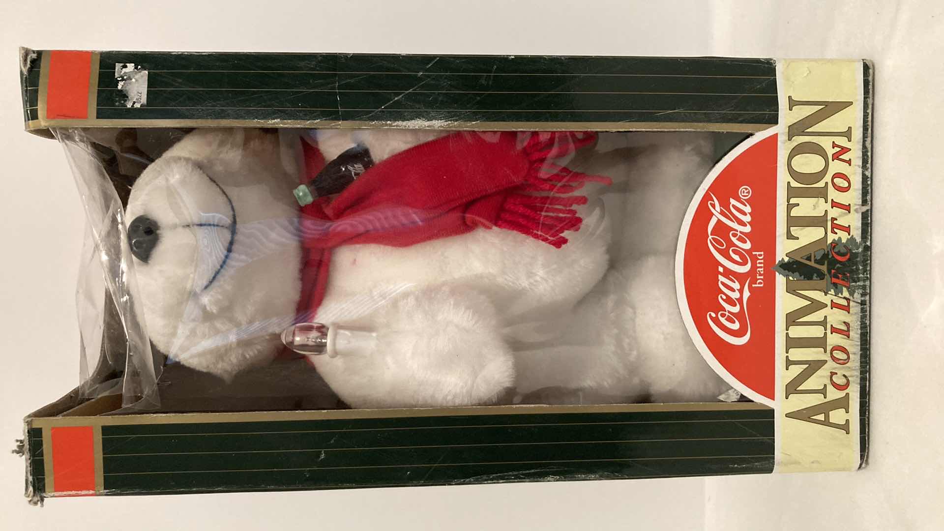 Photo 1 of COCA-COLA POLAR BEAR PLUSH ANIMATION