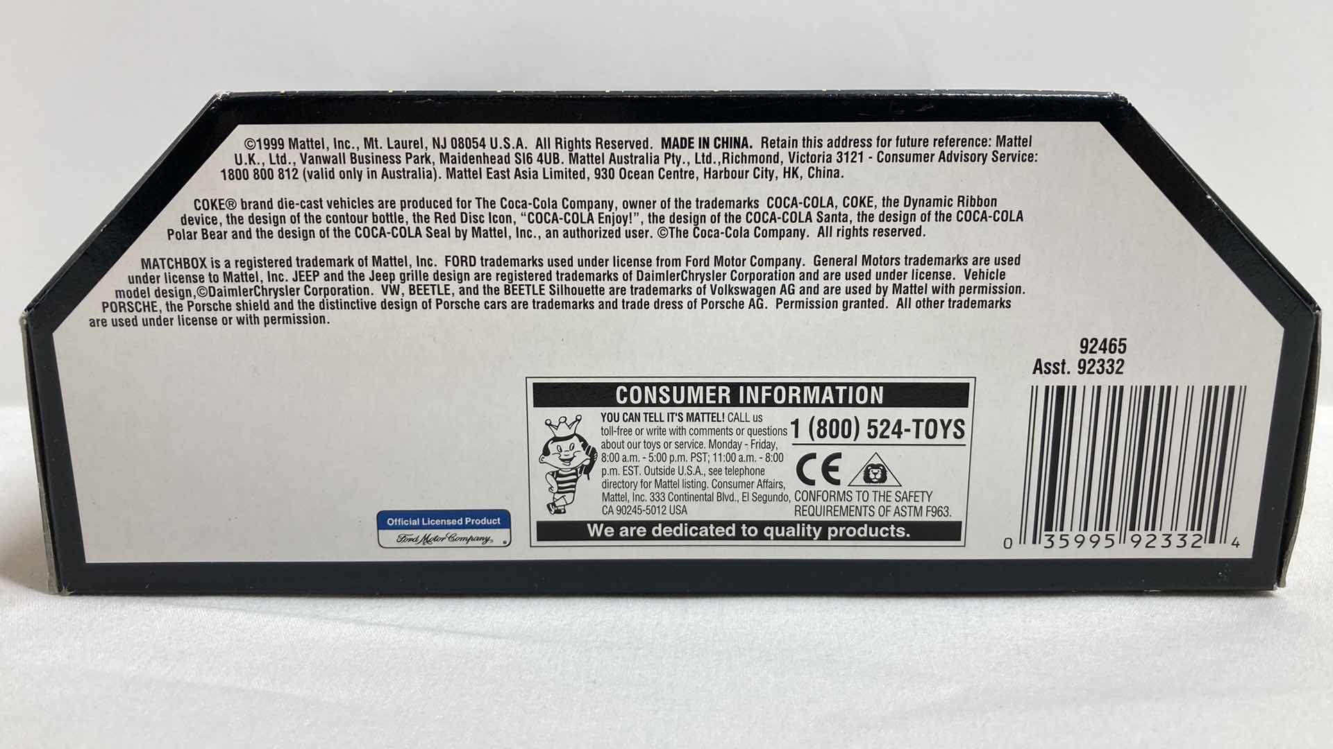 Photo 1 of MATCHBOX COLLECTIBLES COCA-COLA 1926 FORD MODEL TT EASTER TRUCK