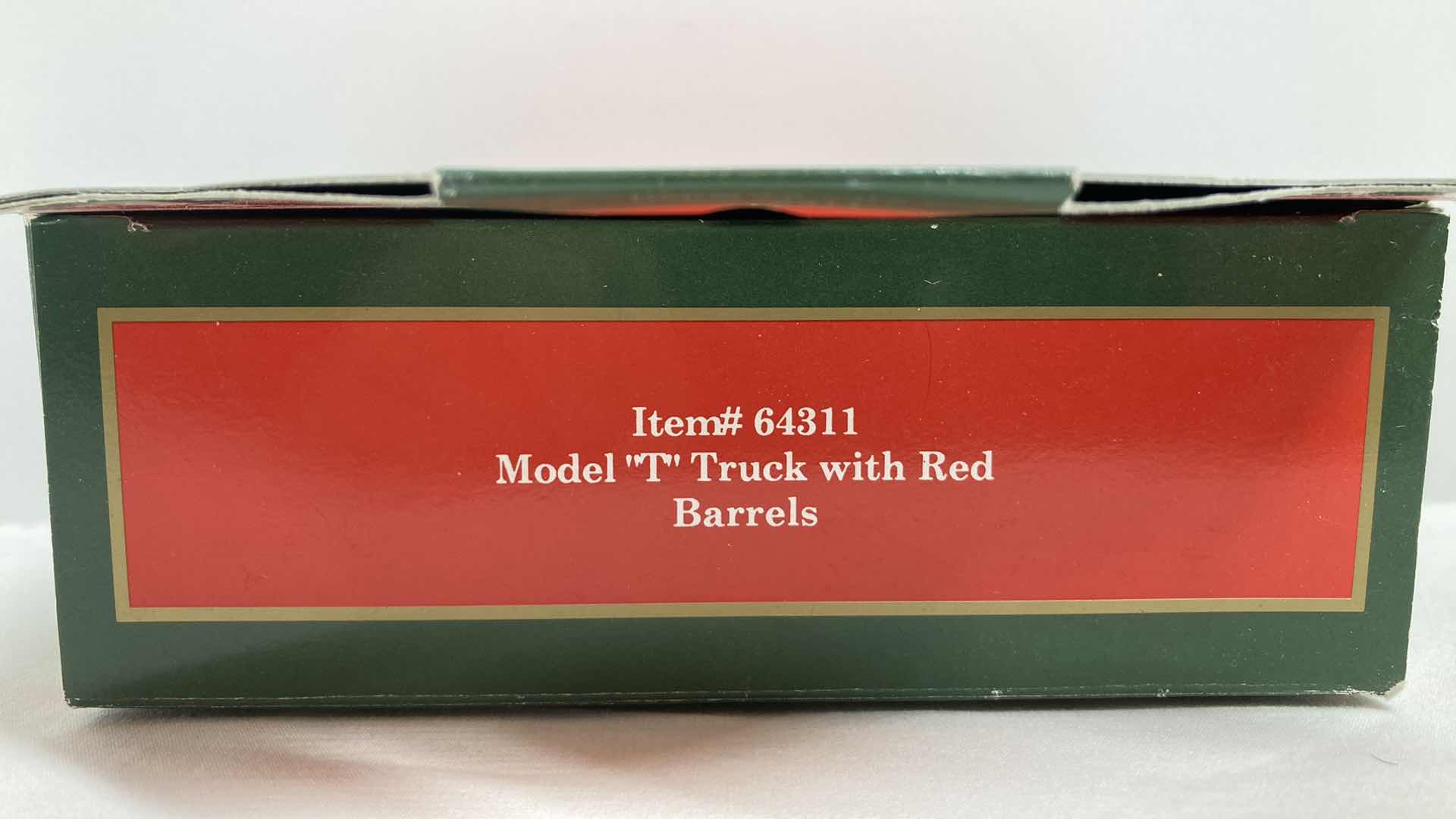 Photo 1 of COCA-COLA TOWN SQUARE COLLECTION MODEL T TRUCK W RED BARRELS