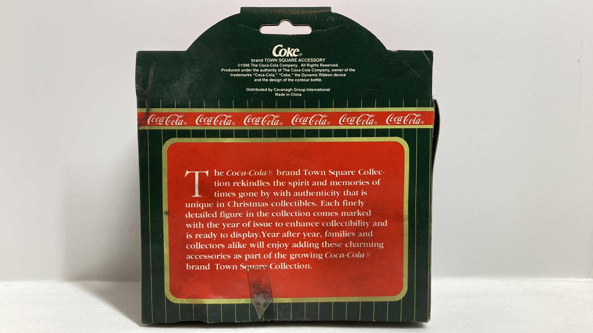View 3 of COCA-COLA TOWN SQUARE COLLECTION SNOW TONIGHT THERMOMETER
