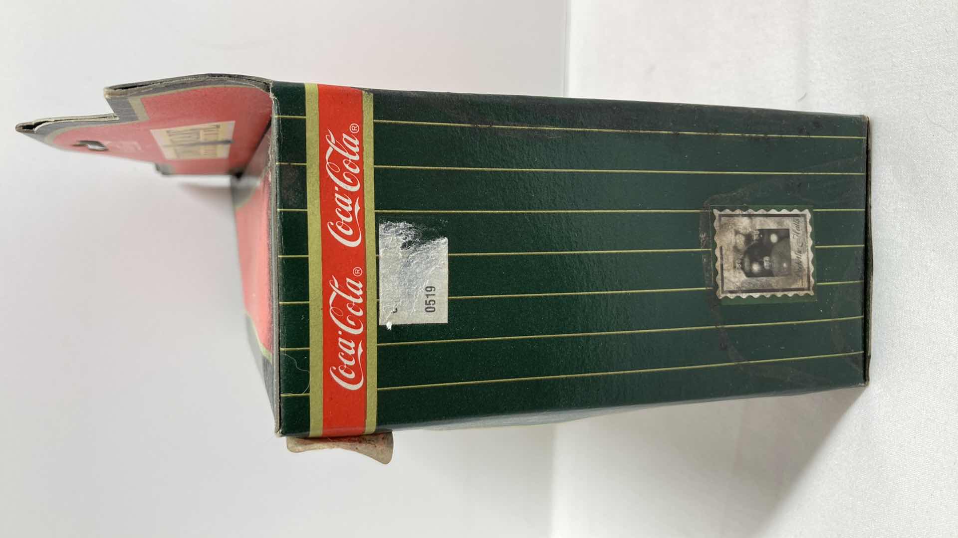 View 2 of COCA-COLA TOWN SQUARE COLLECTION SNOW TONIGHT THERMOMETER