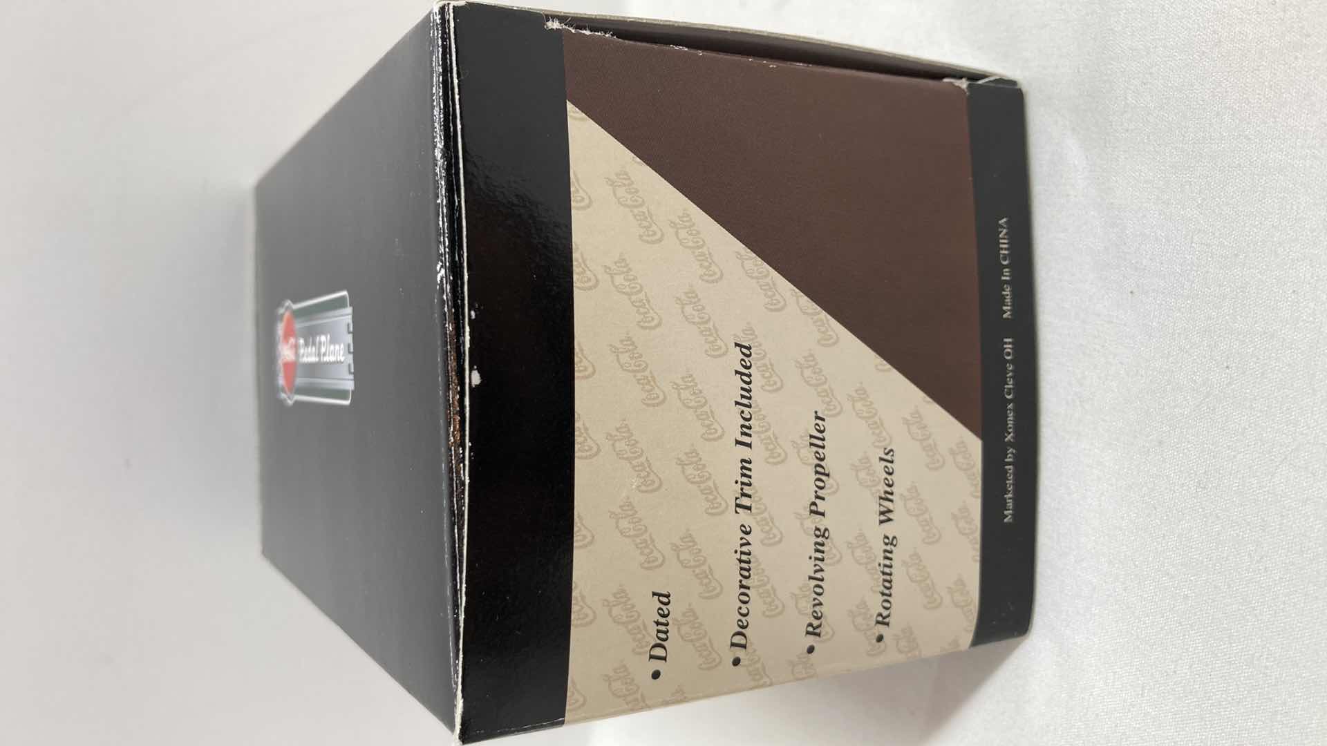 Photo 1 of COCA-COLA COKE PEDAL PLANE 1/18 SCALE