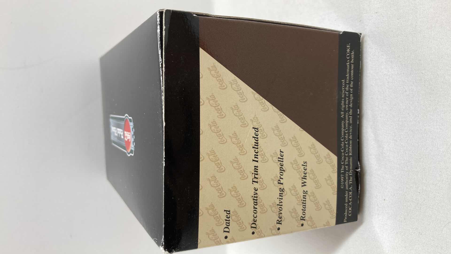 Photo 1 of COCA-COLA COKE PEDAL PLANE 1/18 SCALE