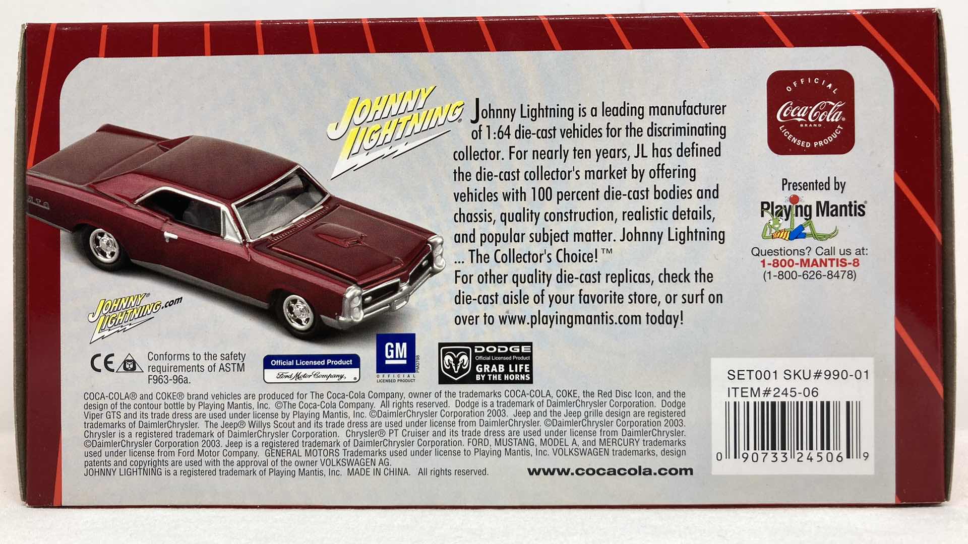 Photo 6 of COCA-COLA AMERICANA CAR BOX SET