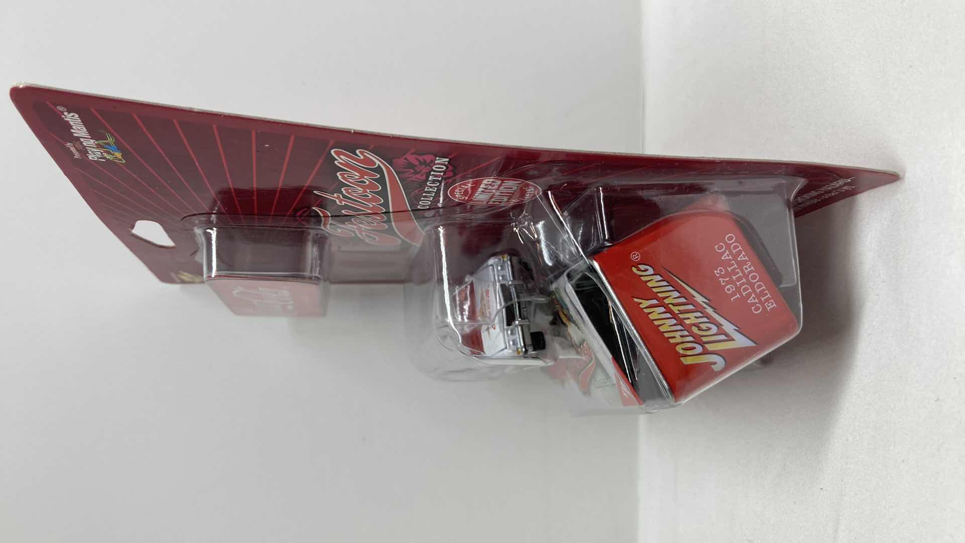 Photo 1 of JOHNNY LIGHTNING COCA-COLA FESTOON COLLECTION 1973 CADILLAC EL DORADO CAR W TIN BOX
