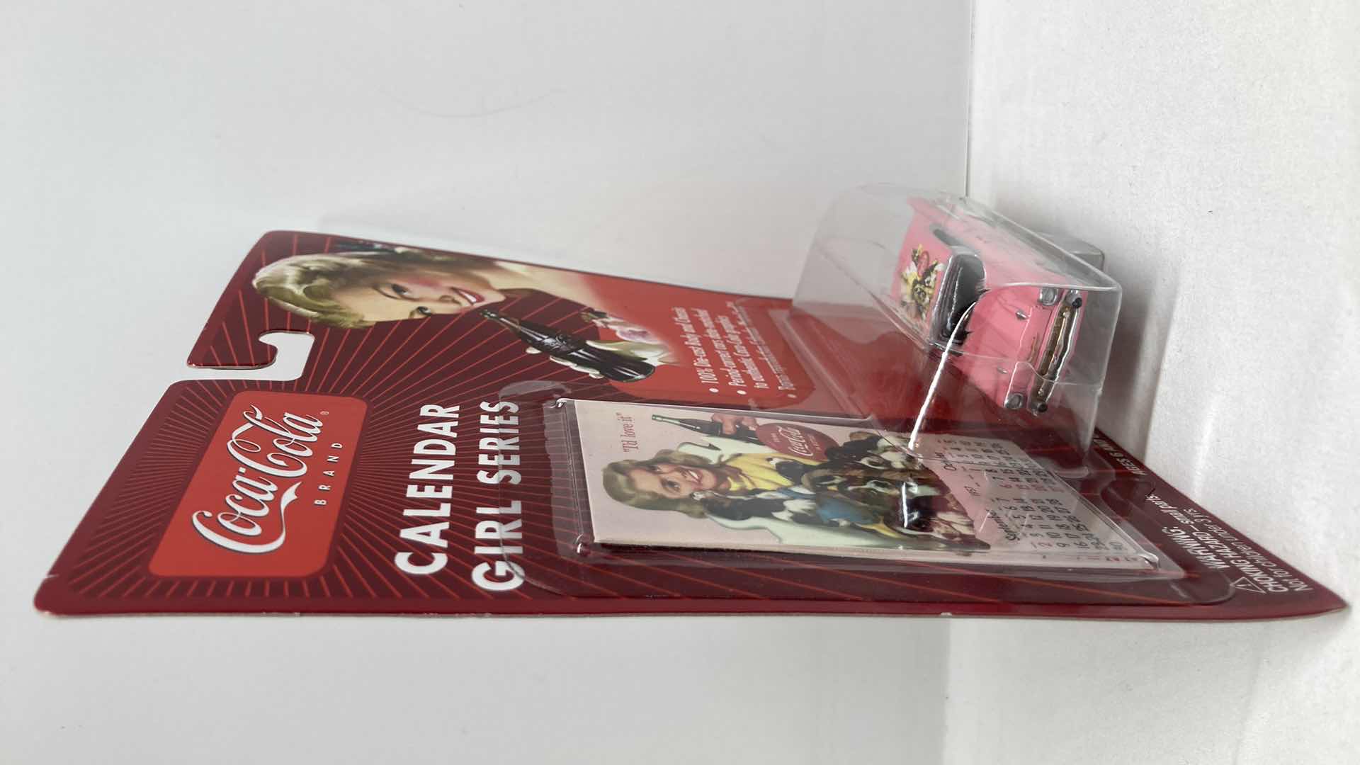 Photo 1 of JOHNNY LIGHTNING COCA-COLA CALENDAR GIRL SERIES ‘57 CHEVY BEL AIR CAR