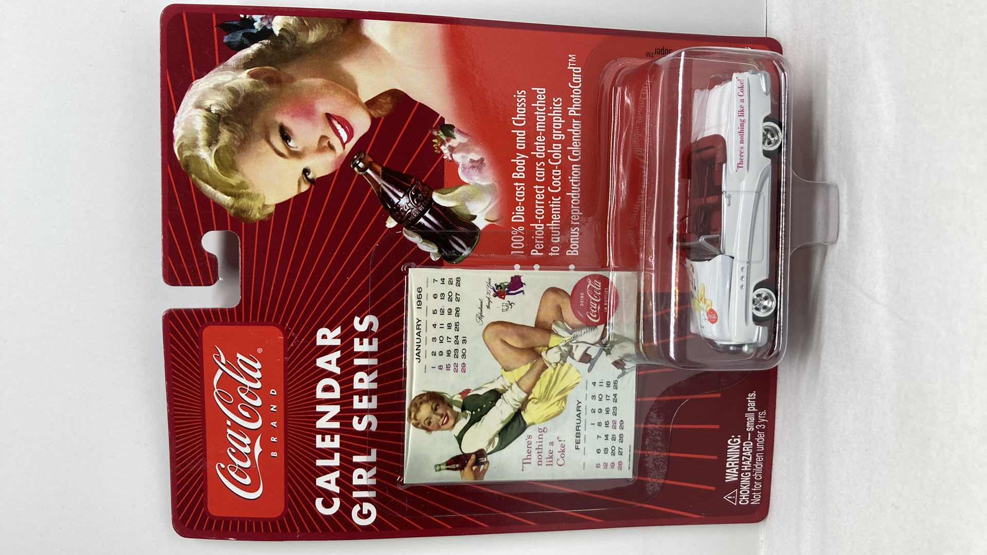 Photo 1 of JOHNNY LIGHTNING COCA-COLA CALENDAR GIRL SERIES ‘53 BUICK SUPER CAR