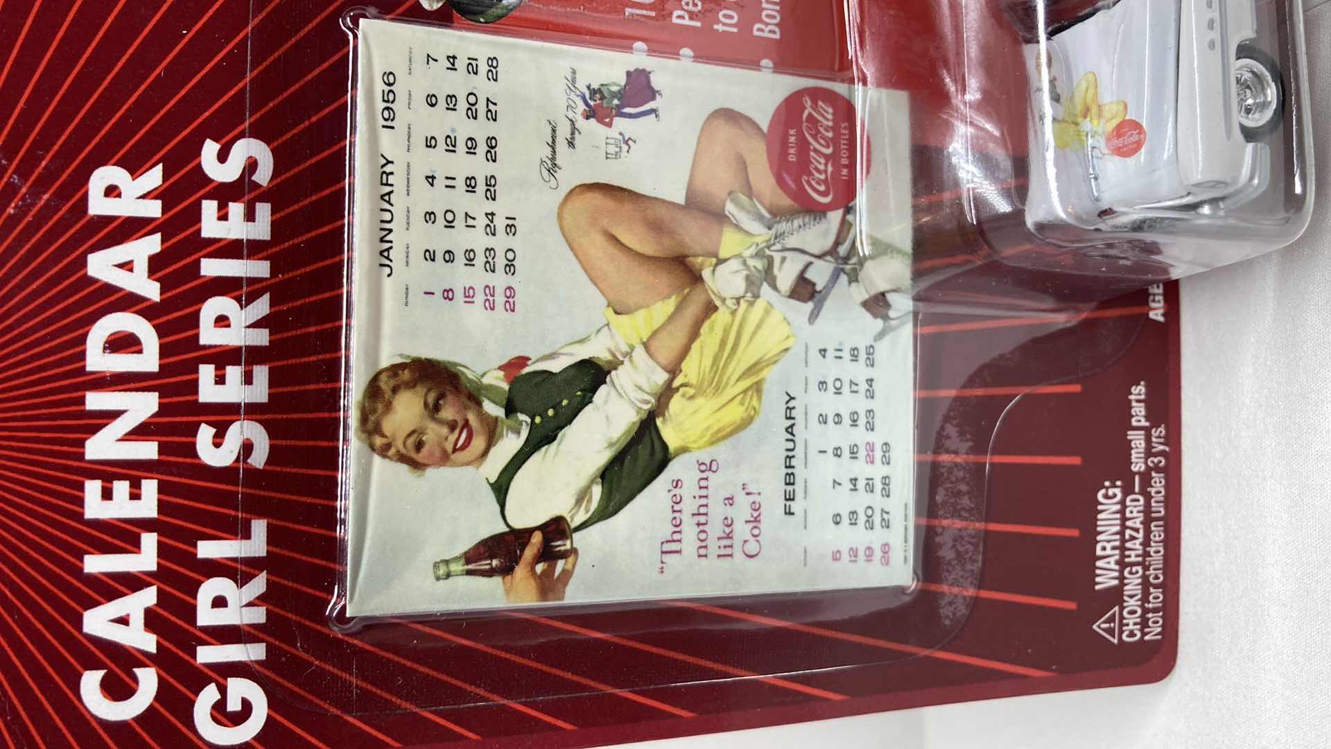 Photo 5 of JOHNNY LIGHTNING COCA-COLA CALENDAR GIRL SERIES ‘53 BUICK SUPER CAR