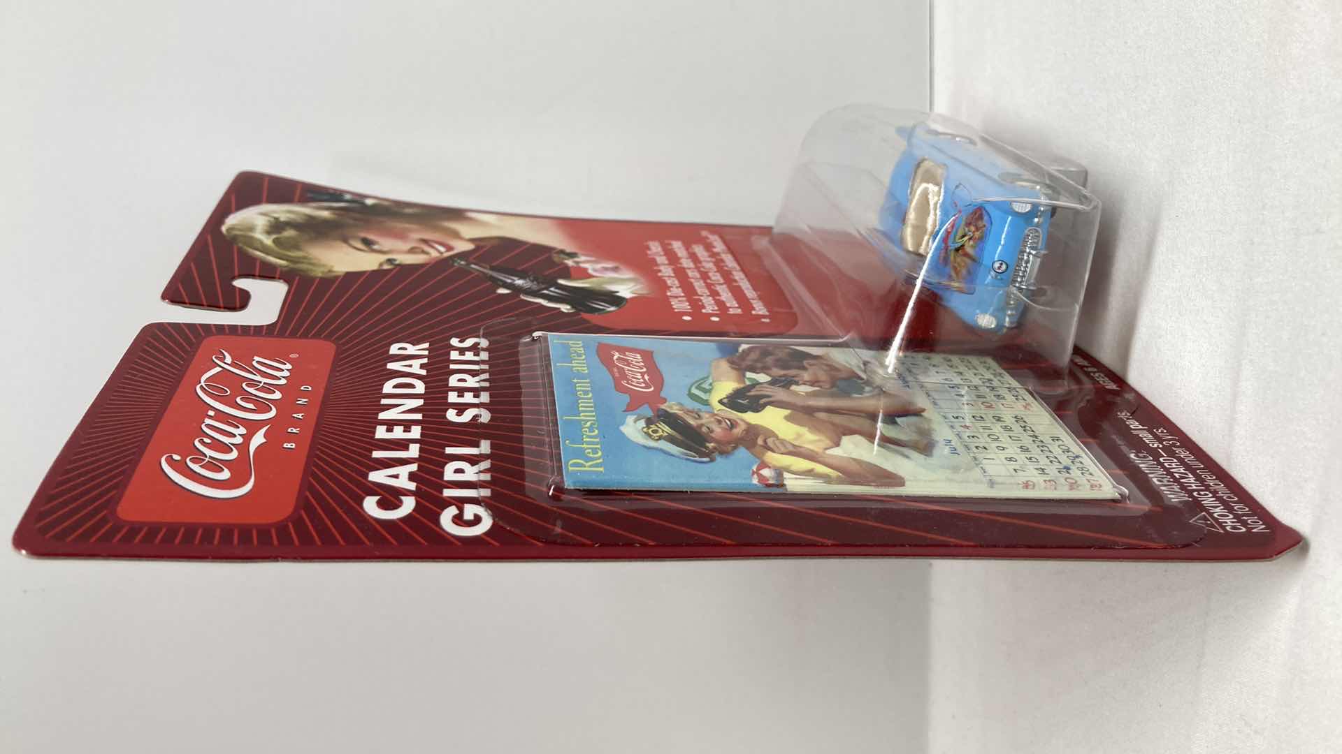 Photo 1 of JOHNNY LIGHTNING COCA-COLA CALENDAR GIRL SERIES ‘54 CORVETTE CONVERTIBLE CAR