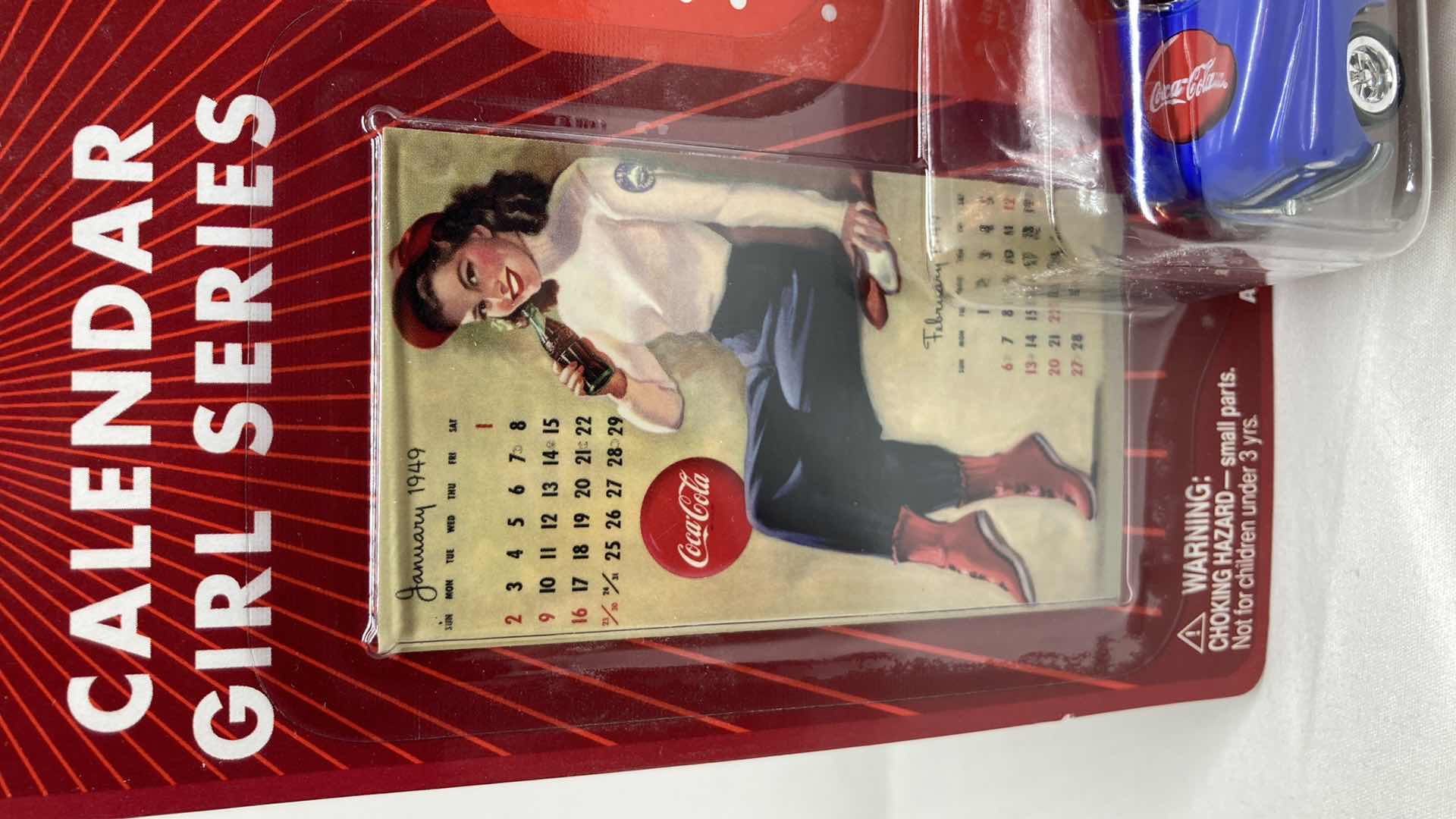 Photo 5 of JOHNNY LIGHTNING COCA-COLA CALENDAR GIRL SERIES 49’ MERCURY CAR