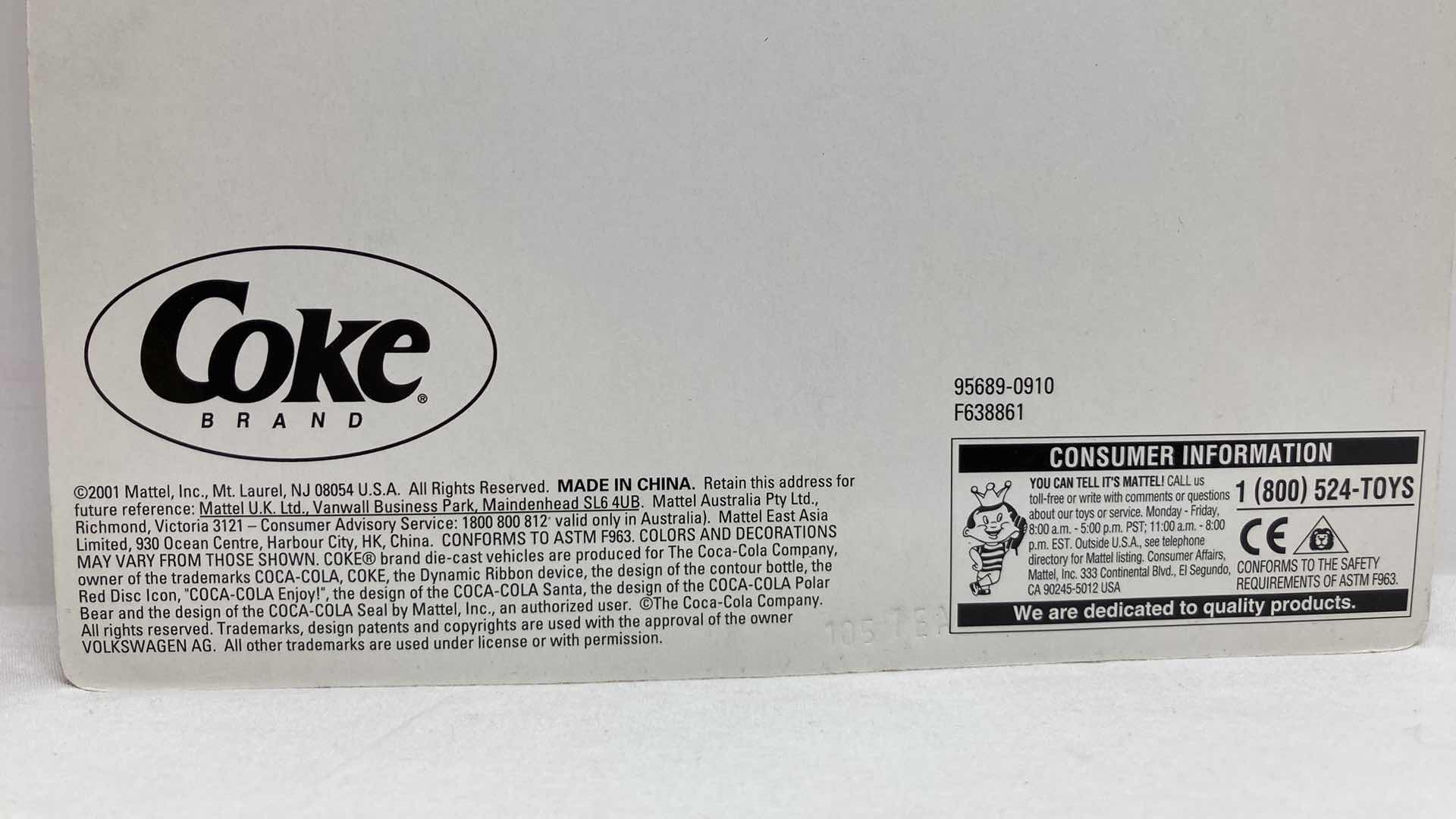 Photo 1 of MATCHBOX COCA-COLA 1960s COLLECTION CARS