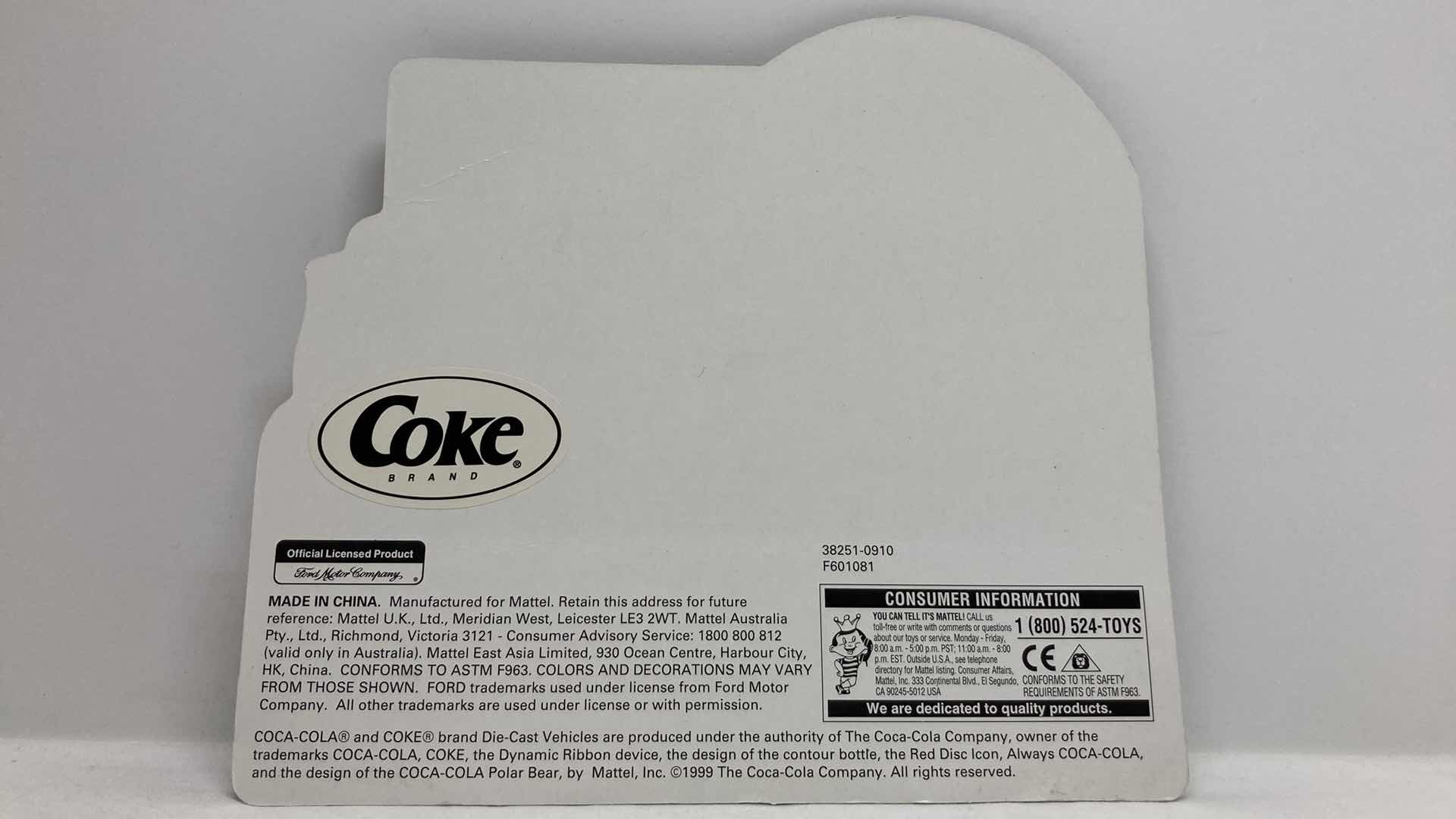 Photo 1 of MATCHBOX COCA-COLA DADS 1968 FORD MUSTANG & SONS 1999 FORD MUSTANG HARDTOP CARS