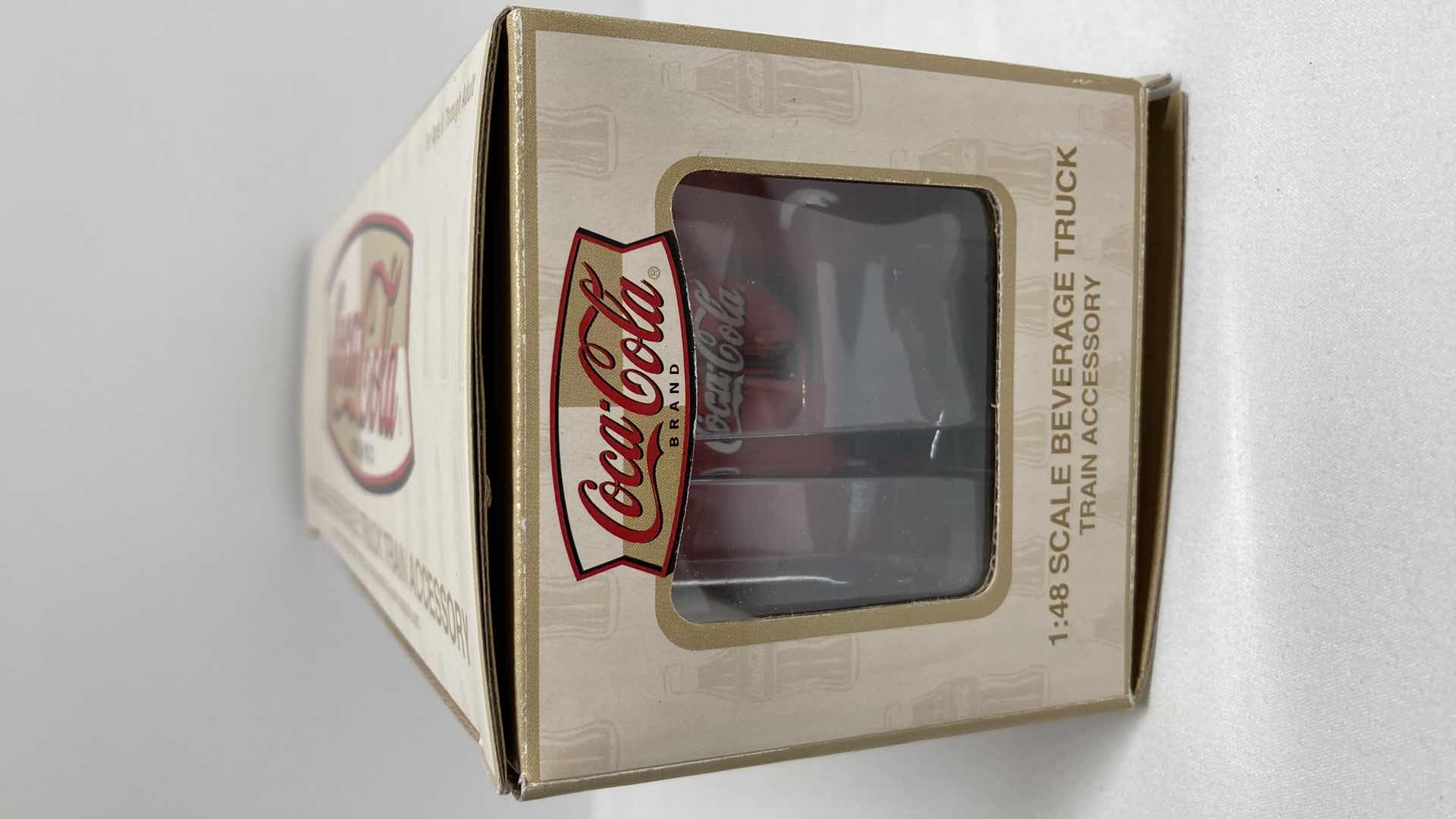 Photo 1 of COCA-COLA BEVERAGE TRUCK TRAIN ACCESSORY 1/48