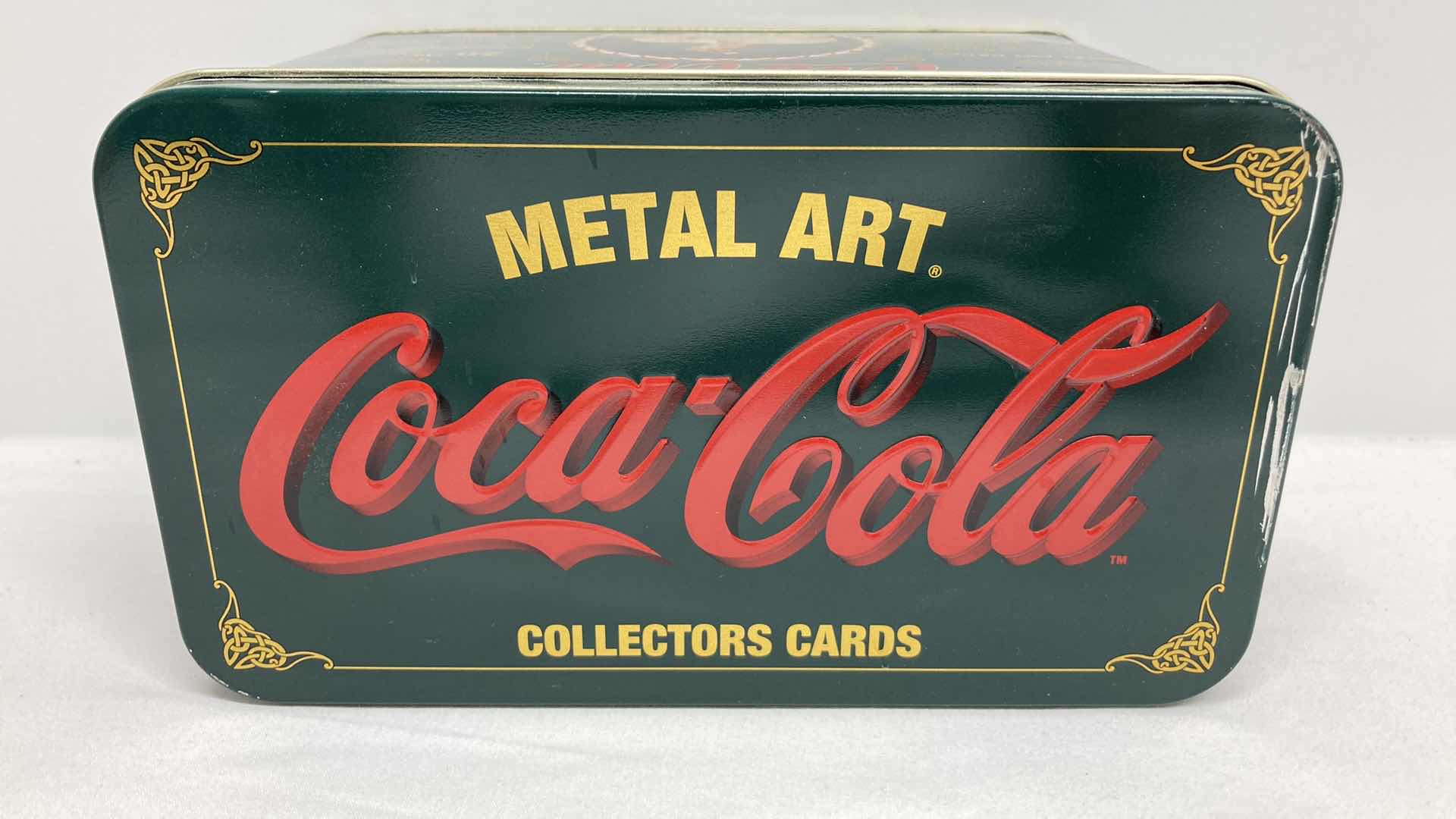 Photo 1 of COCA-COLA METAL ART COLLECTOR CARDS W COA