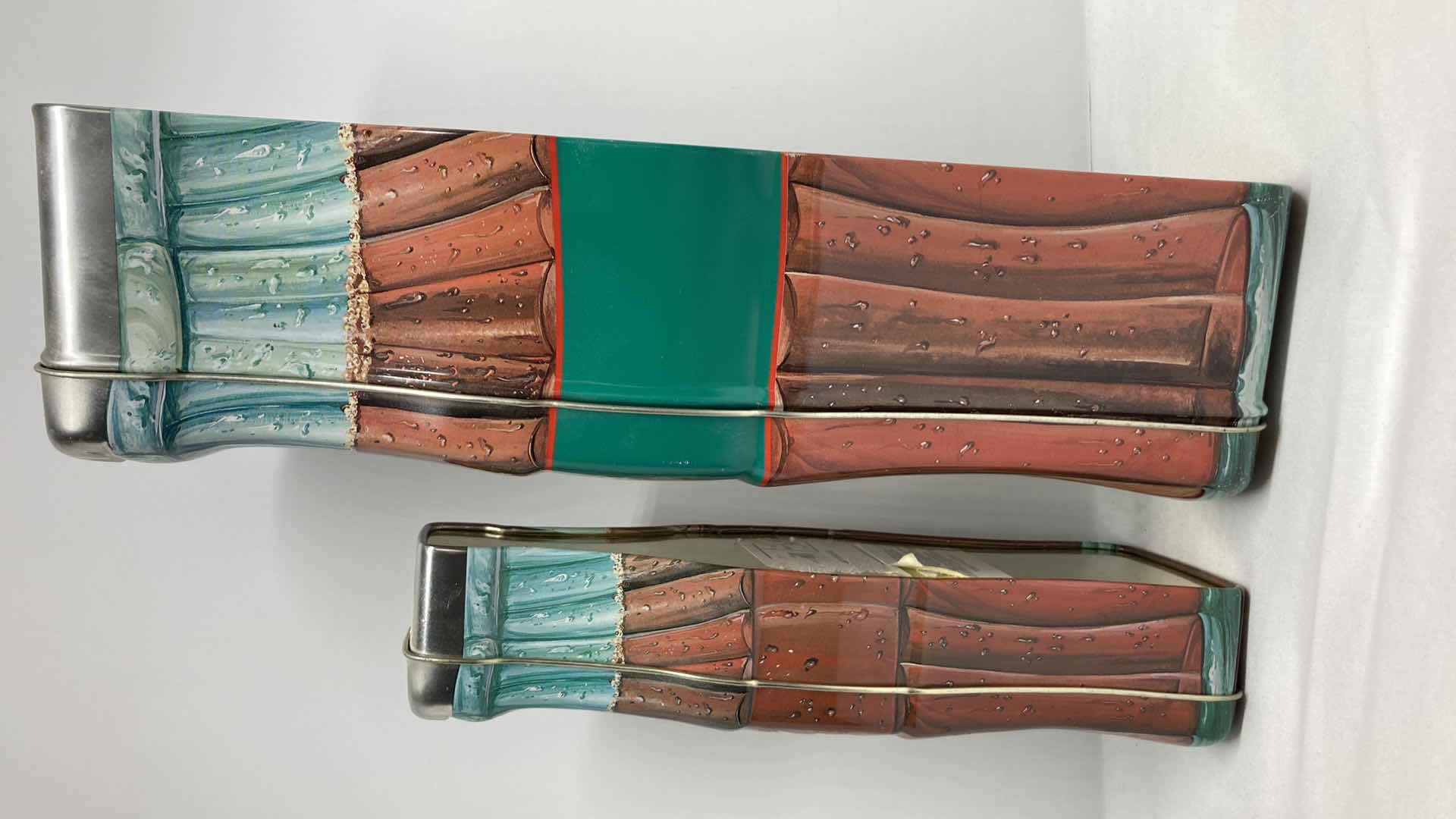 Photo 4 of COCA-COLA BOTTLE TINS (2) 4” X 13”