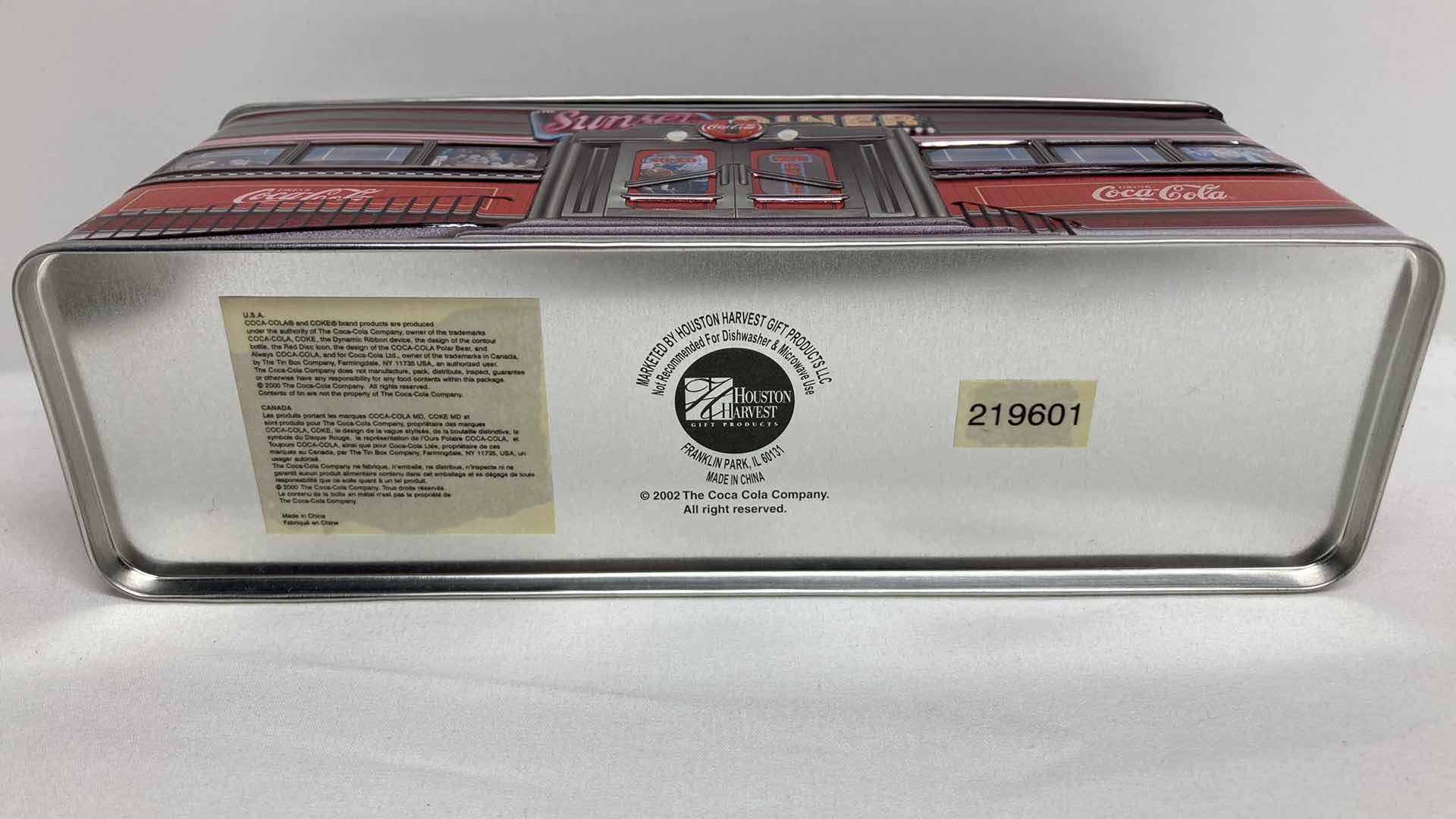 View 4 of COCA-COLA ROADSIDE DINER & SUNSET DINER TINS (2) 8.5” X 2.5” H4”