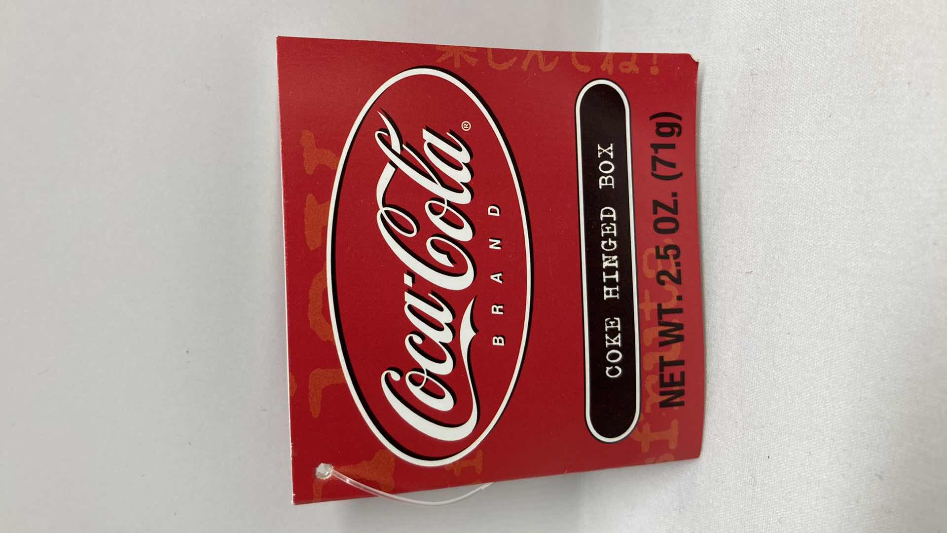 Photo 7 of COCA-COLA CERAMIC HINGED BOX 5” X 3” H5.5”