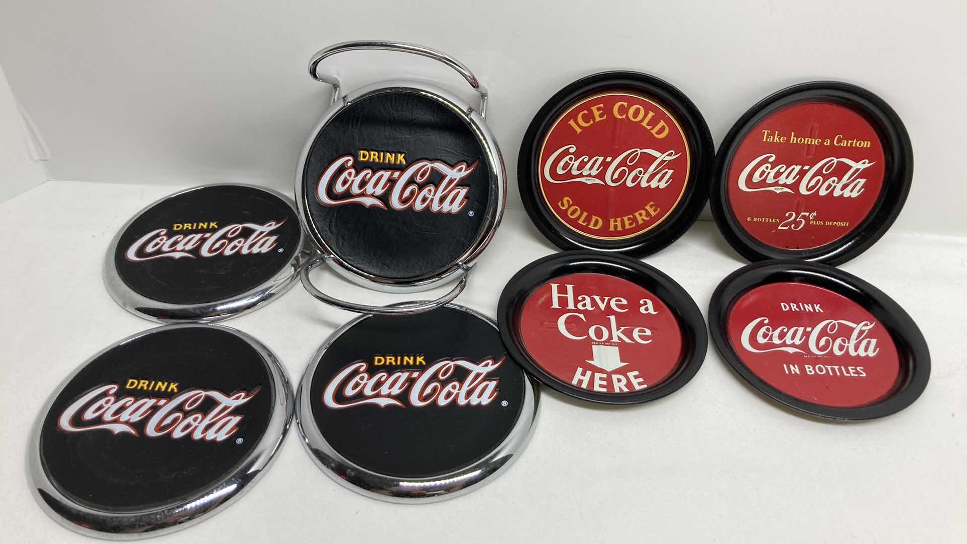 Photo 1 of COCA-COLA COASTERS (8)