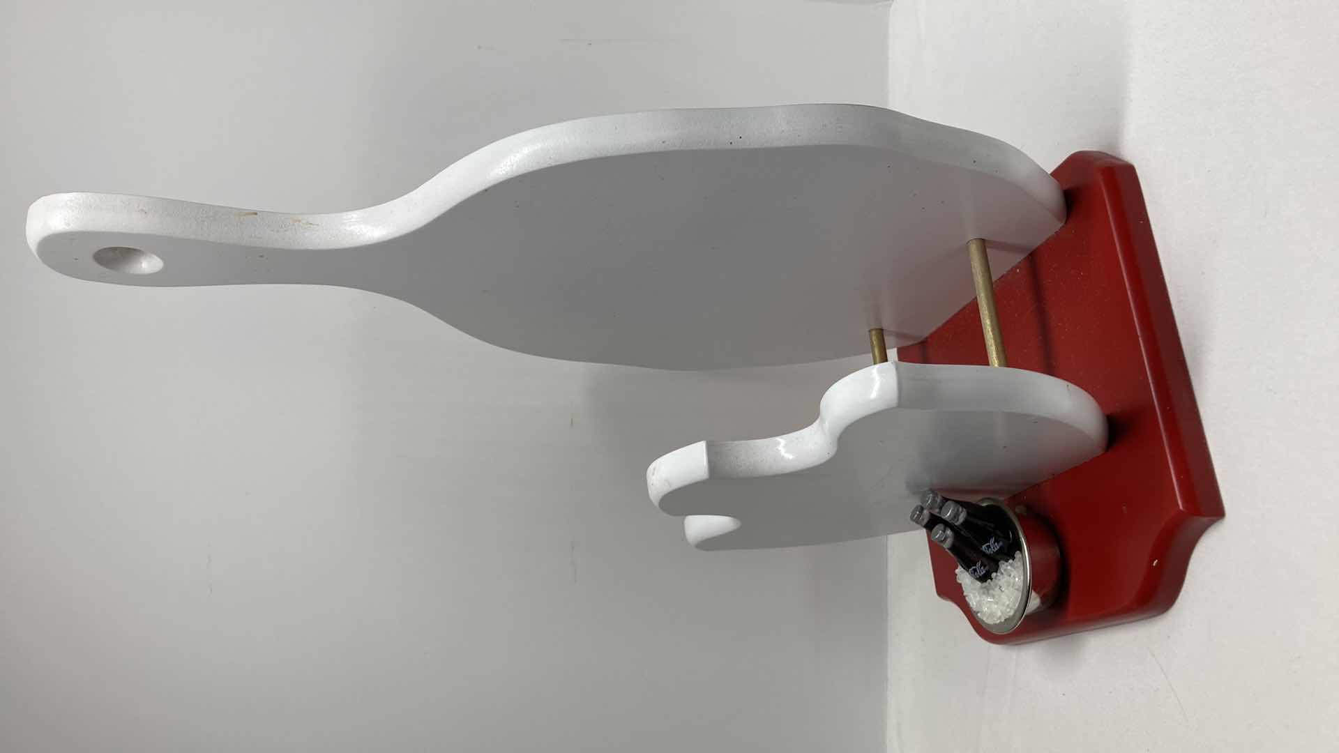 Photo 1 of COCA-COLA GLASS STRAW CANISTER & NAPKIN HOLDER