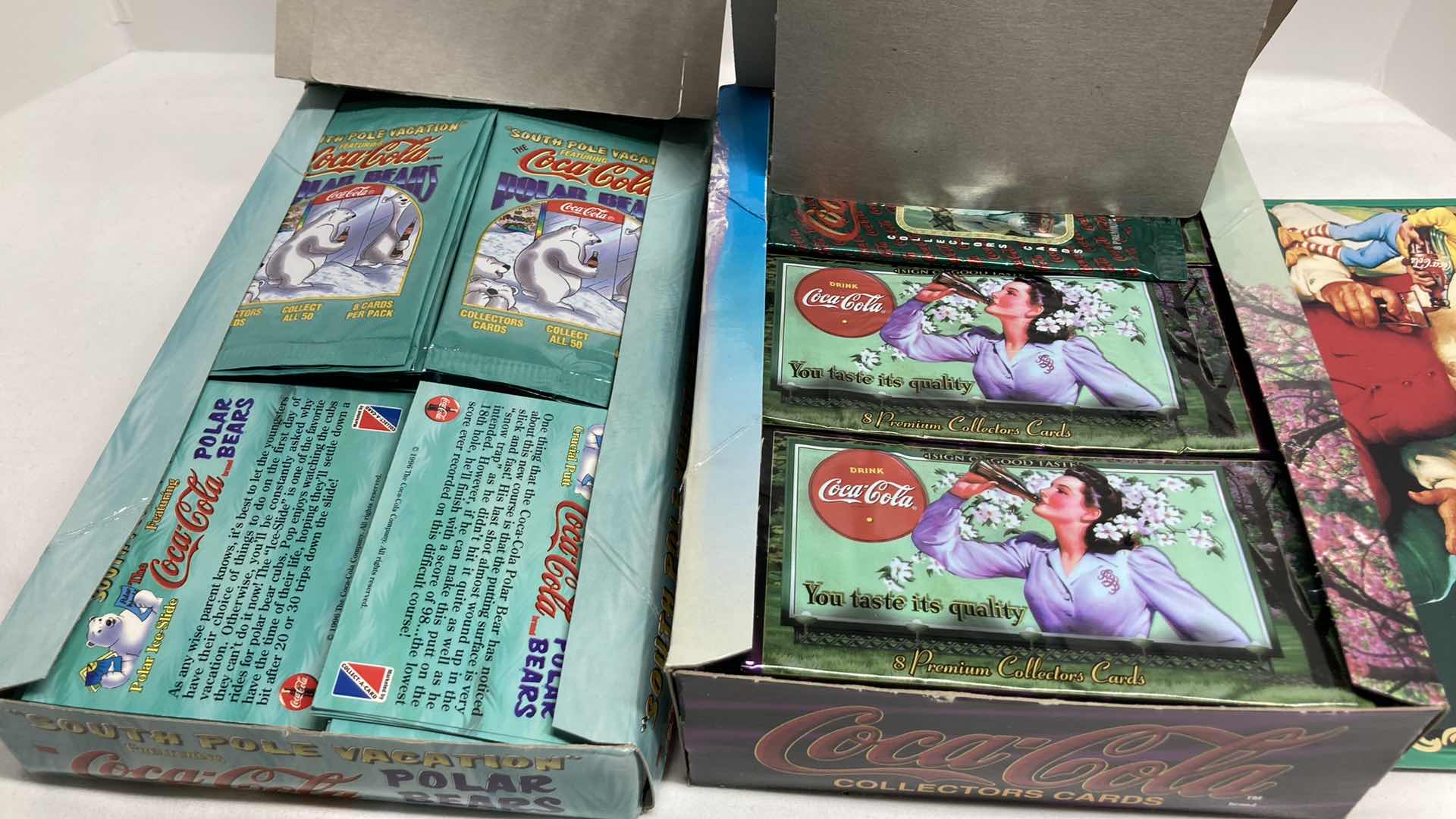 Photo 1 of COCA-COLA COLLECTORS CARDS VARIOUS COLLECTIONS