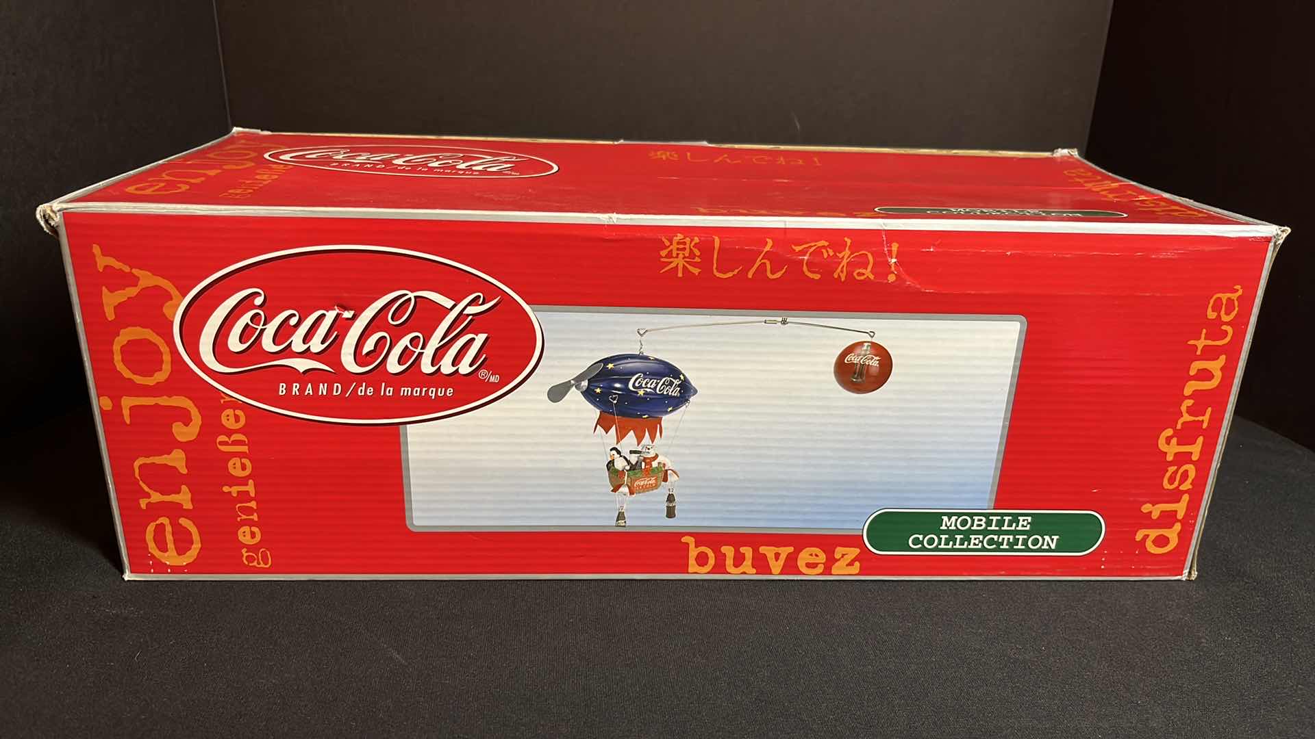Photo 1 of COCA-COLA MOBILE COLLECTION POLAR BEAR IN BLIMP