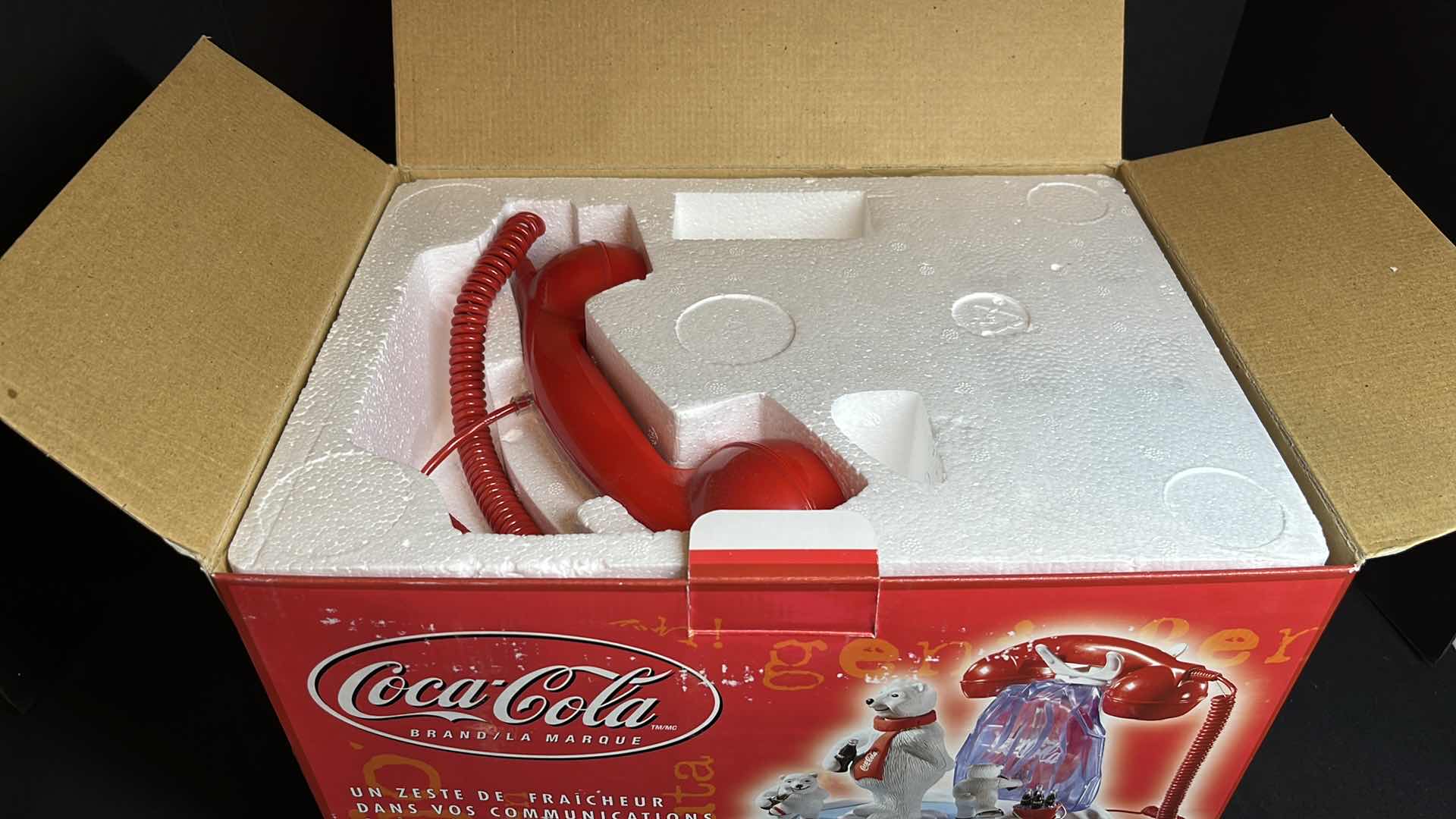 Photo 1 of COCA-COLA ANIMATED POLAR BEAR PHONE