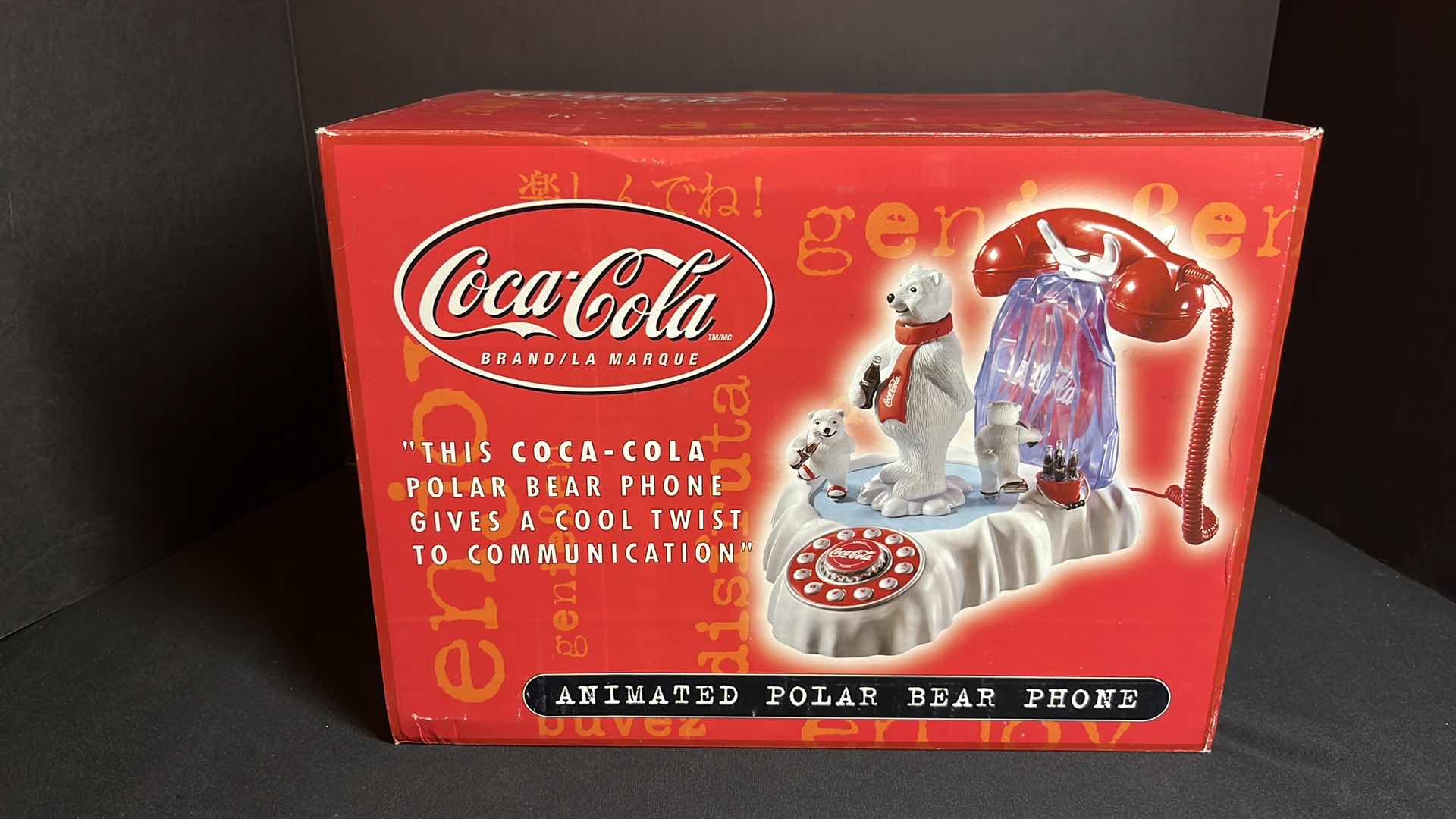 Photo 1 of COCA-COLA ANIMATED POLAR BEAR PHONE
