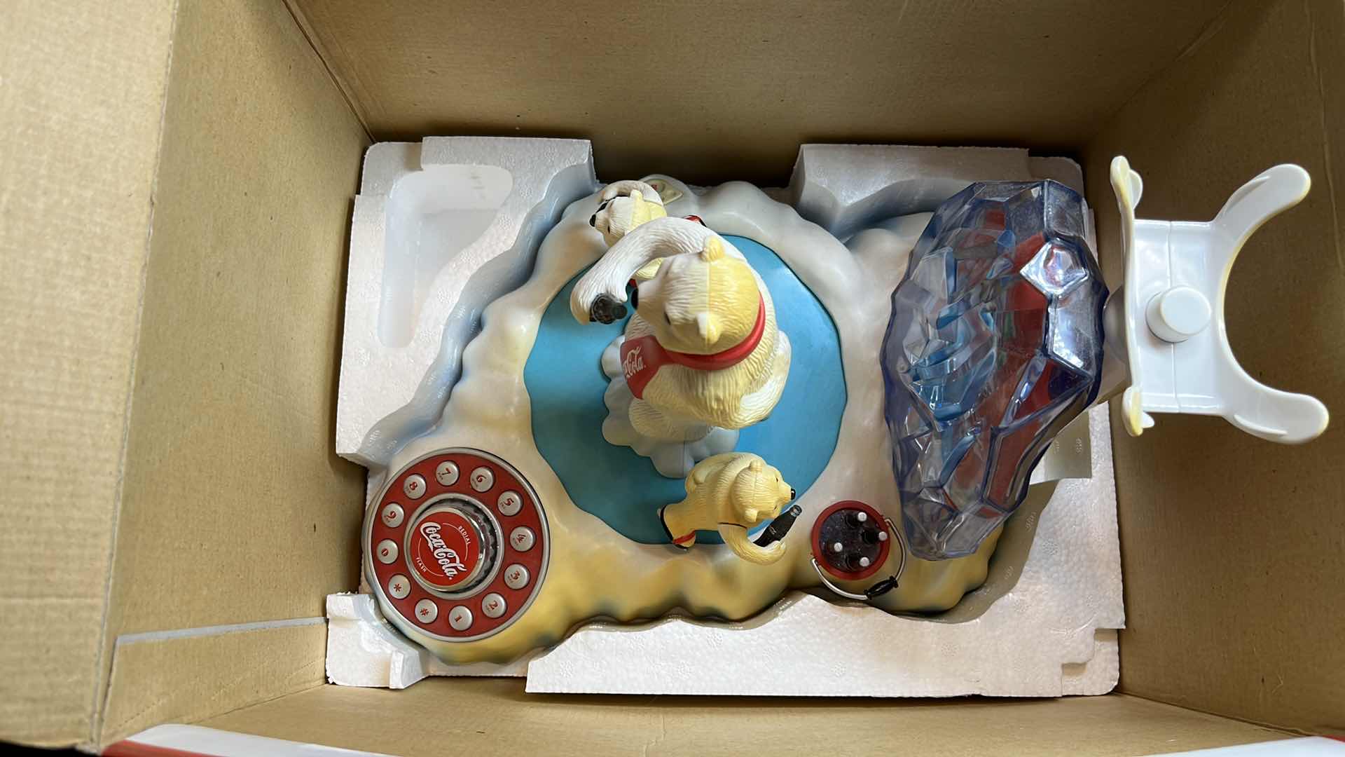 Photo 1 of COCA-COLA ANIMATED POLAR BEAR PHONE