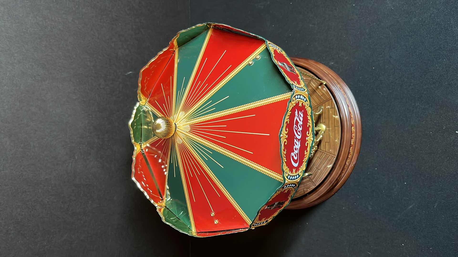 Photo 1 of COCA-COLA FRANKLIN MINT COLLECTOR’S EDITION MUSICAL CAROUSEL ,1997
