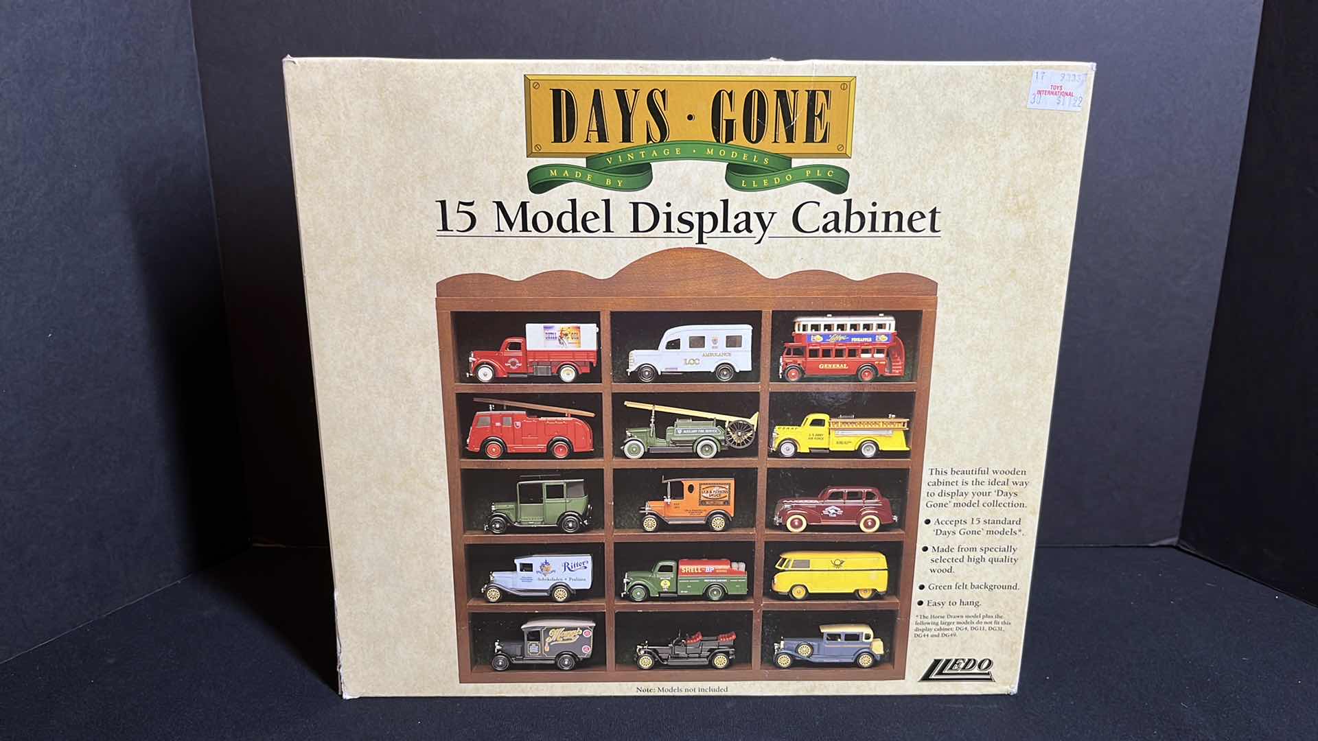 Photo 1 of LLEDO DAYS GONE 15 MODEL DISPLAY CABINET, 13.25”H