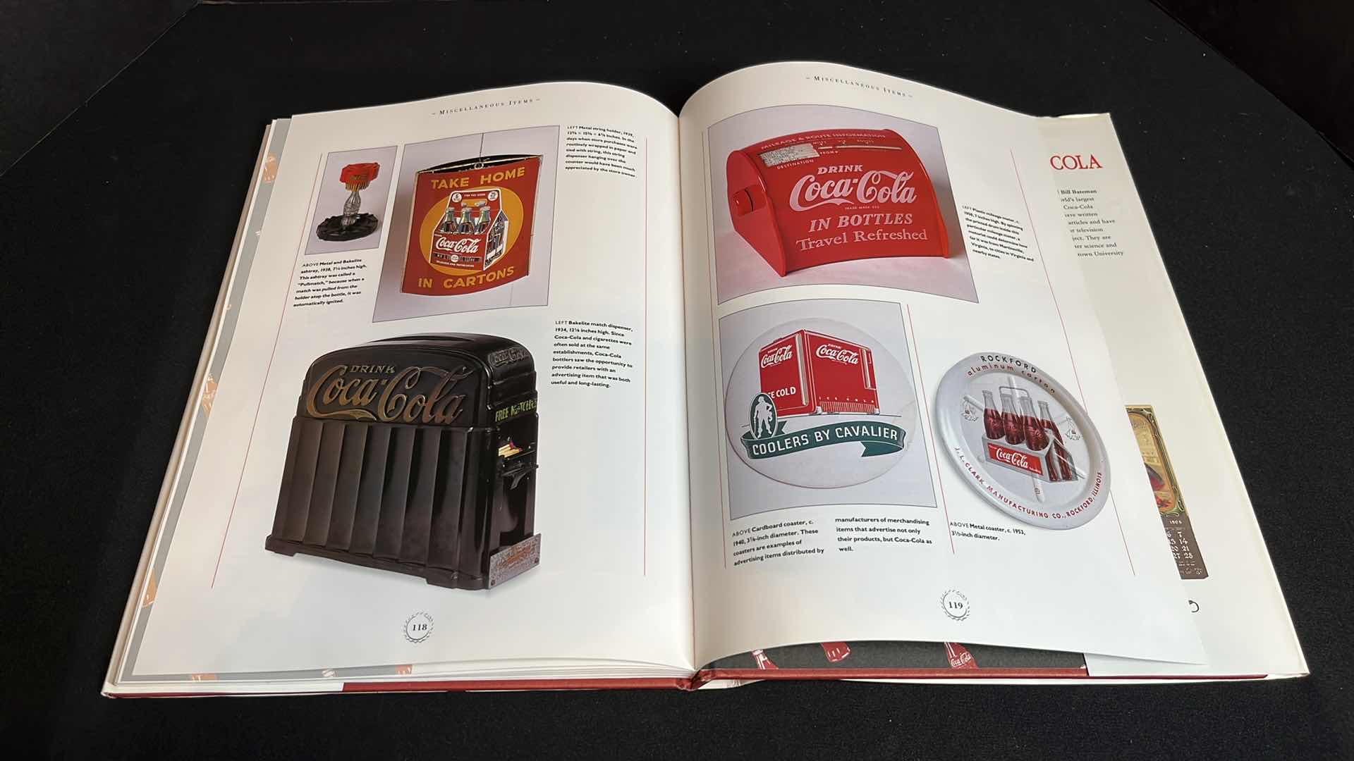 Photo 1 of COCA-COLA MEMORABILIA COLLECTOR’S GUIDE BY RANDY SCHAEFFER & BILL BATEMAN, 1995, 13.25”H
