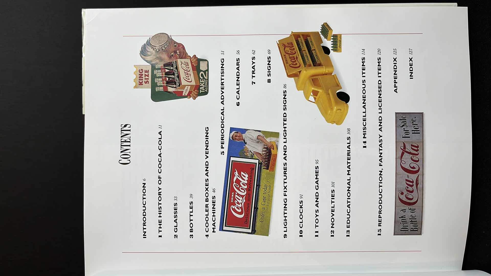 Photo 1 of COCA-COLA MEMORABILIA COLLECTOR’S GUIDE BY RANDY SCHAEFFER & BILL BATEMAN, 1995, 13.25”H