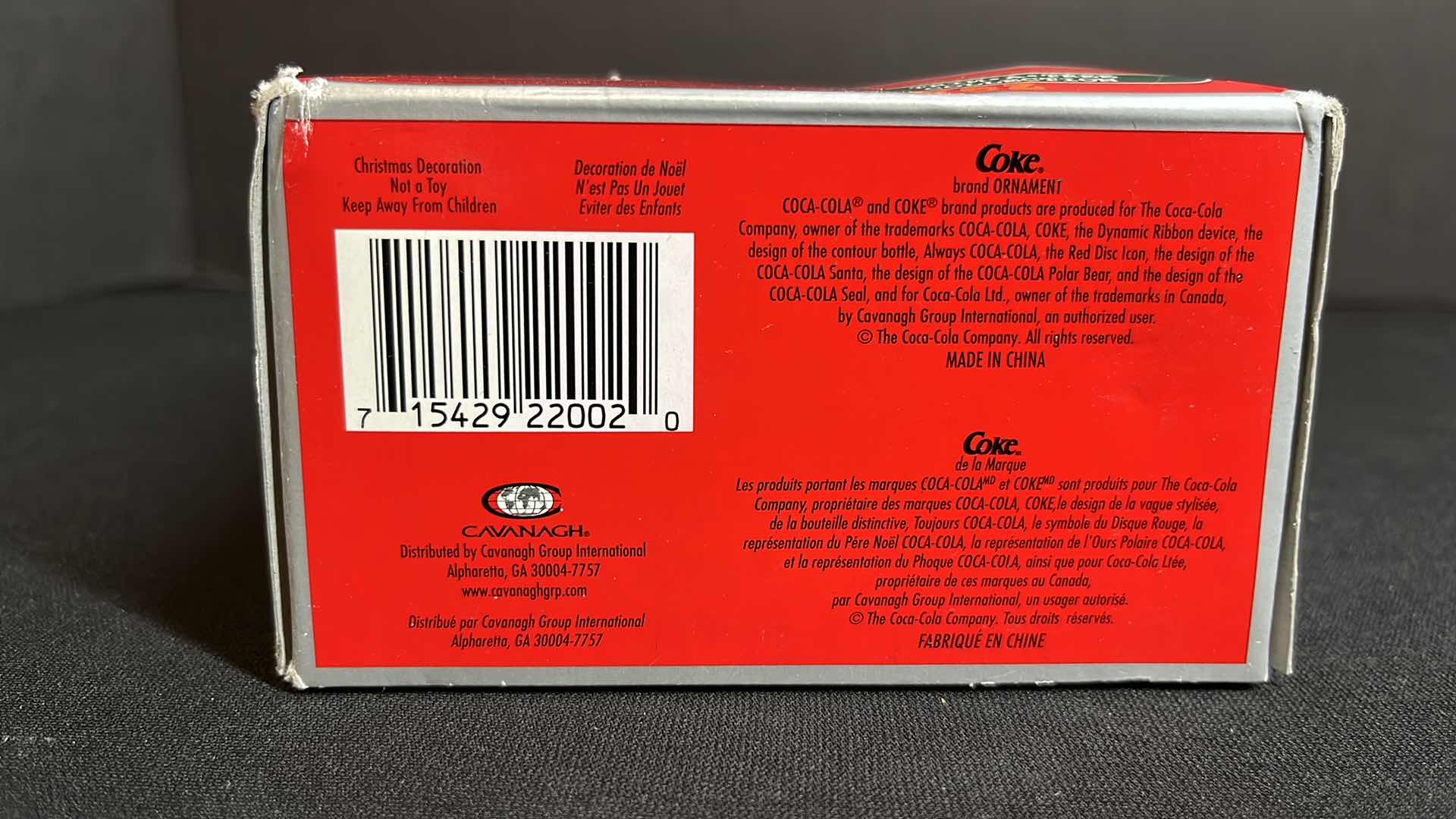 Photo 1 of COCA-COLA TRIM A TREE COLLECTION SLEDDING BEAR W SODA BOTTLE CHRISTMAS ORNAMENT & JUKE BOX W PENGUIN ORNAMENT