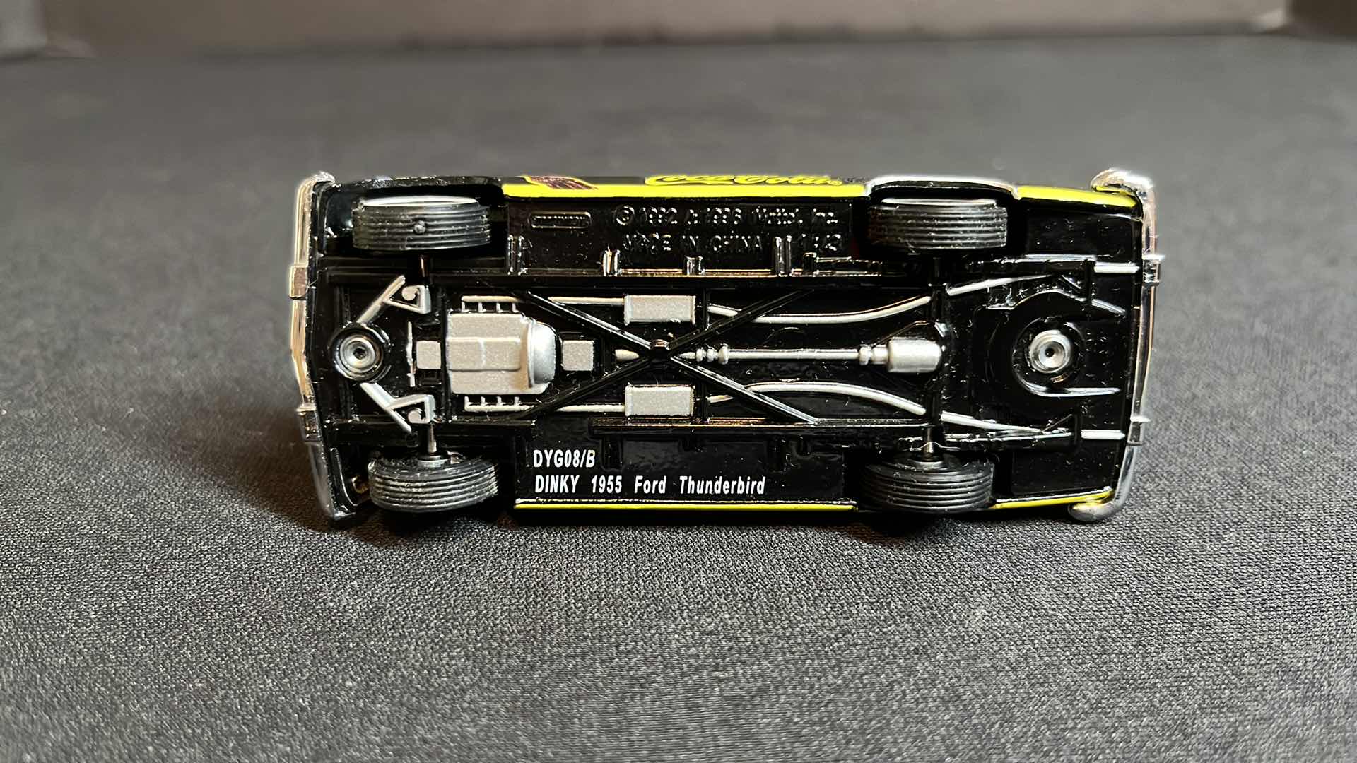 Photo 1 of MATCHBOX COLLECTIBLES COCA-COLA MODELS OF YESTERYEAR 1955 FORD THUNDERBIRD, INCLUDES COA 1995 (MODEL #DYG08/B-M)