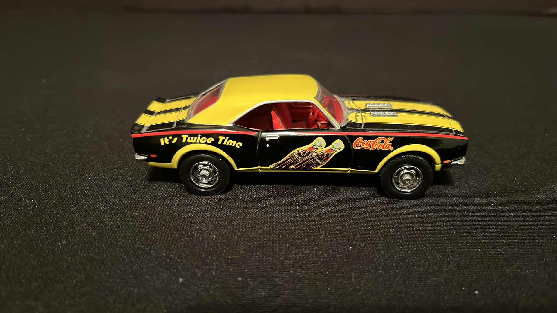 Photo 1 of COCA-COLA MATCHBOX COLLECTIBLES DINKY 1968 CHEVROLET CAMARO, W COA, 1995 (MODEL YMC06/B-M)