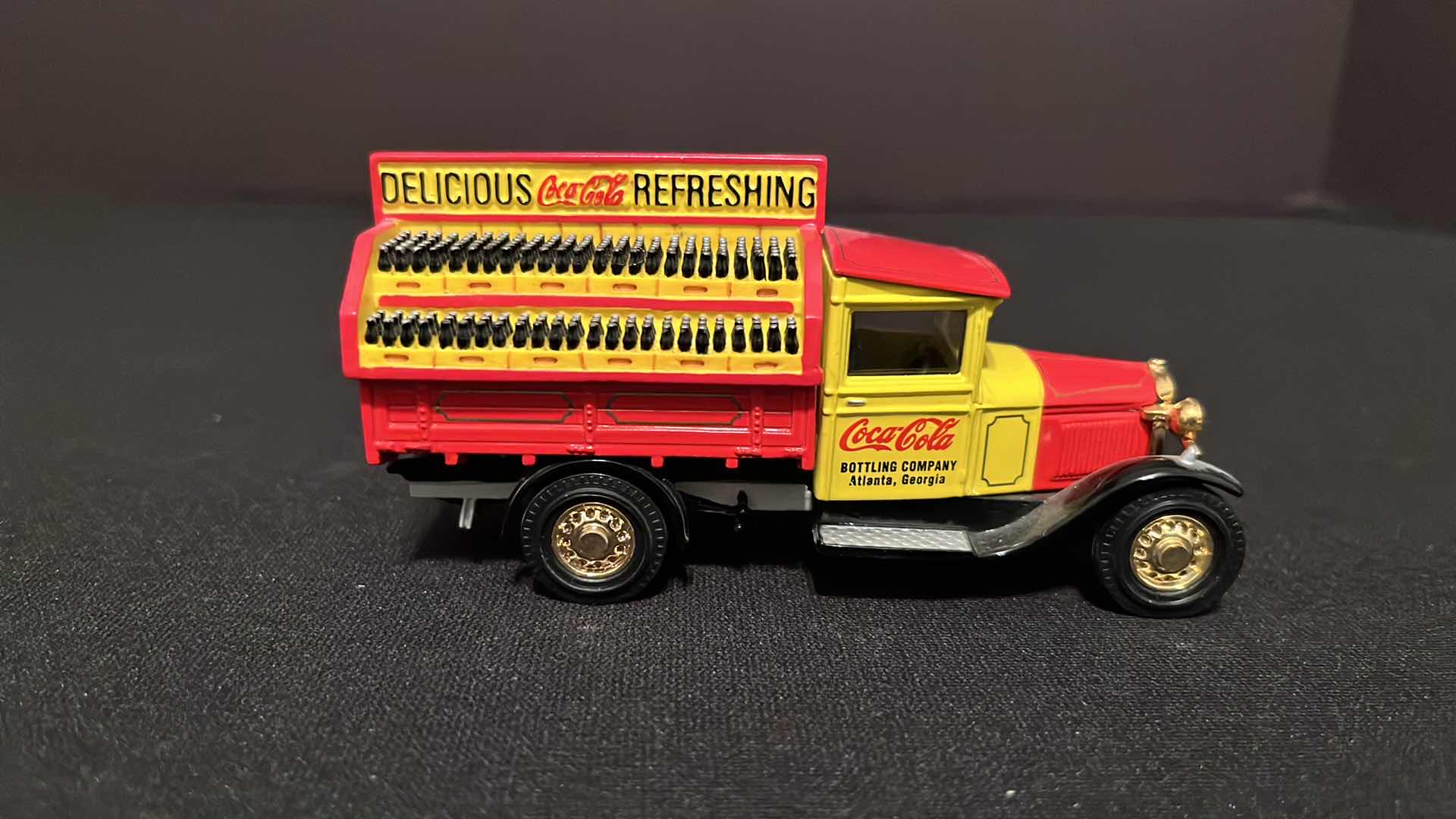Photo 1 of COCA-COLA MATCHBOX COLLECTIBLES MODELS OF YESTERYEAR 1932 FORD MODEL AA TRUCK, W COA, 1995 (MODEL YPC06-M)